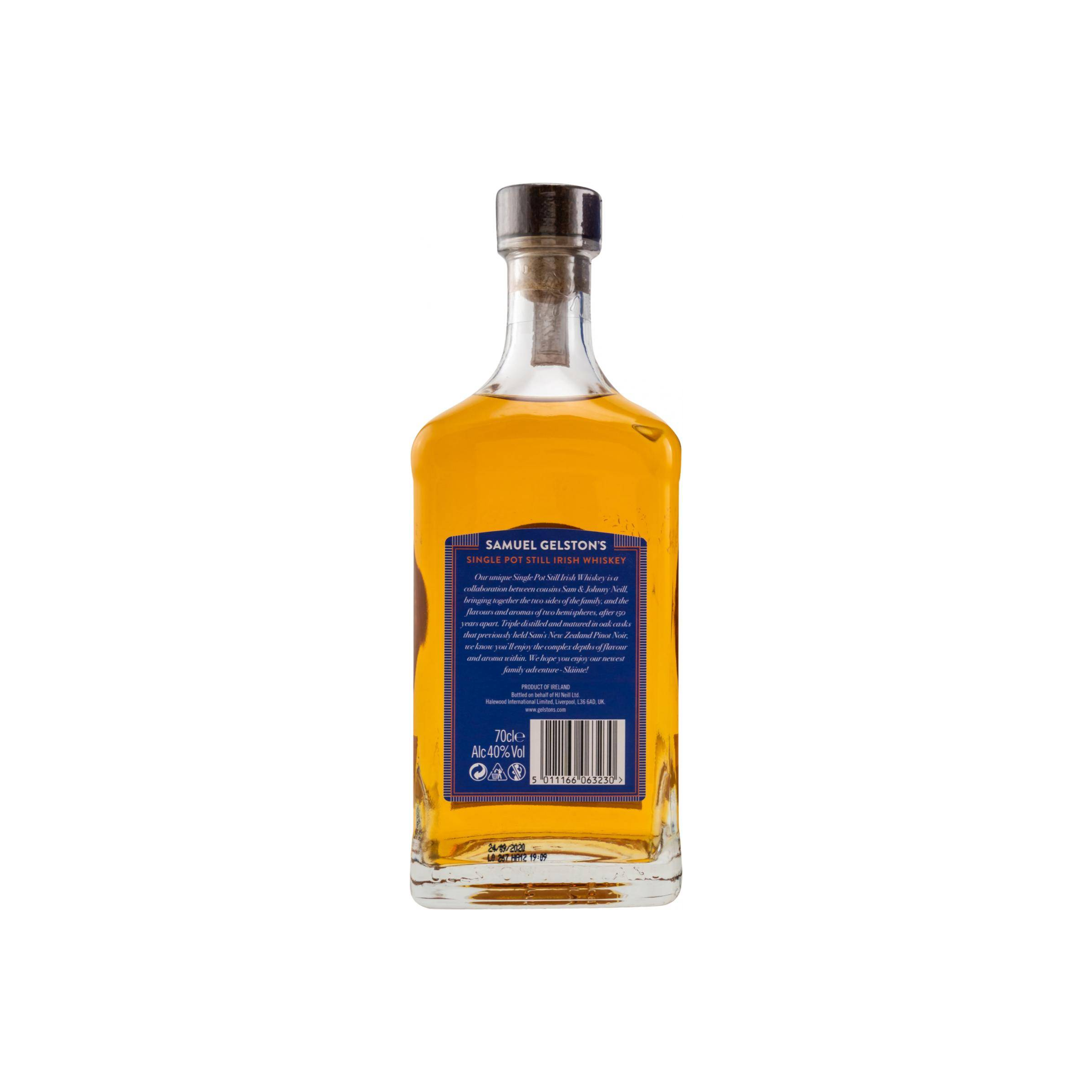 Samuel Gelston's Irish Whiskey 2
