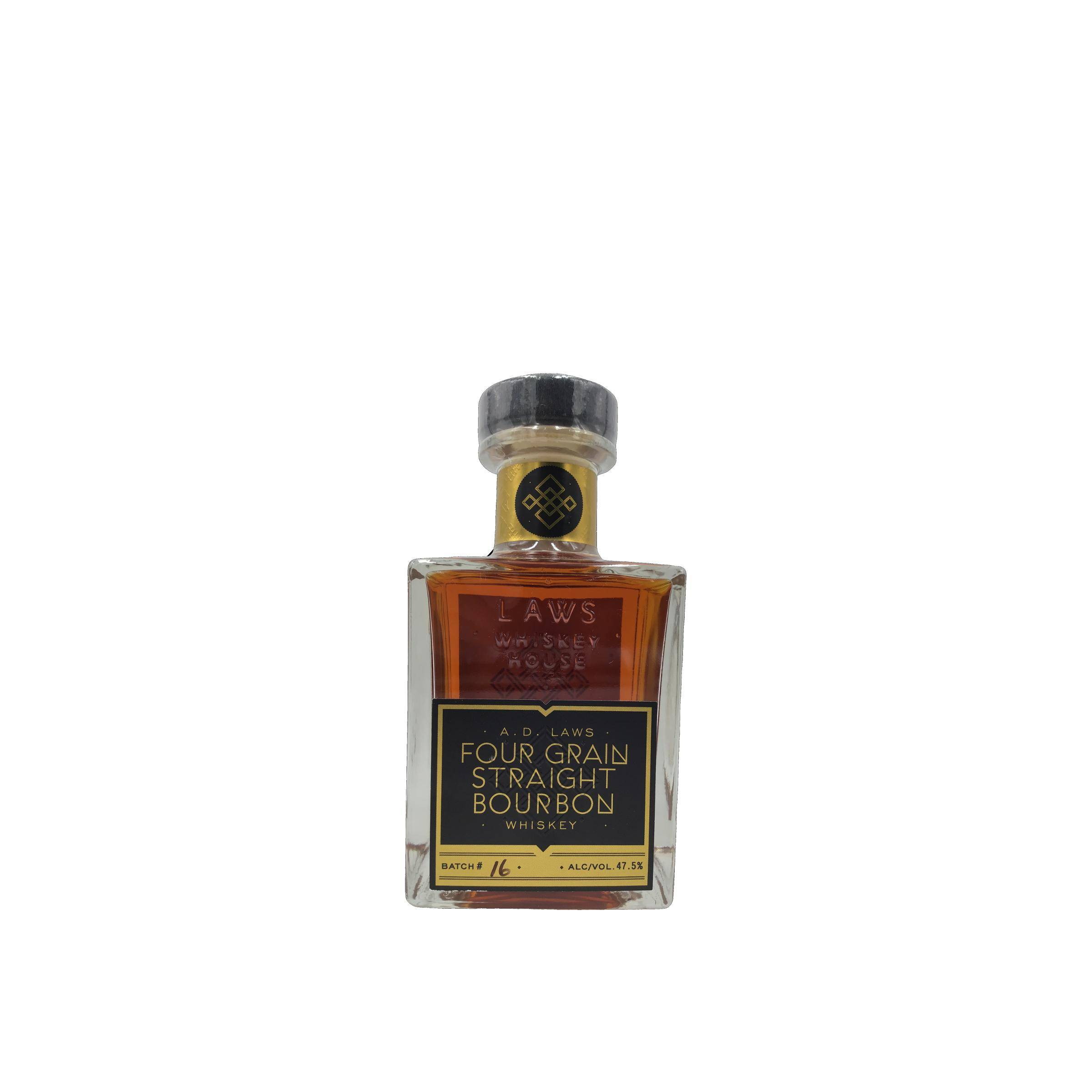 A. D. Laws Four Grain Straight Bourbon Whiskey
