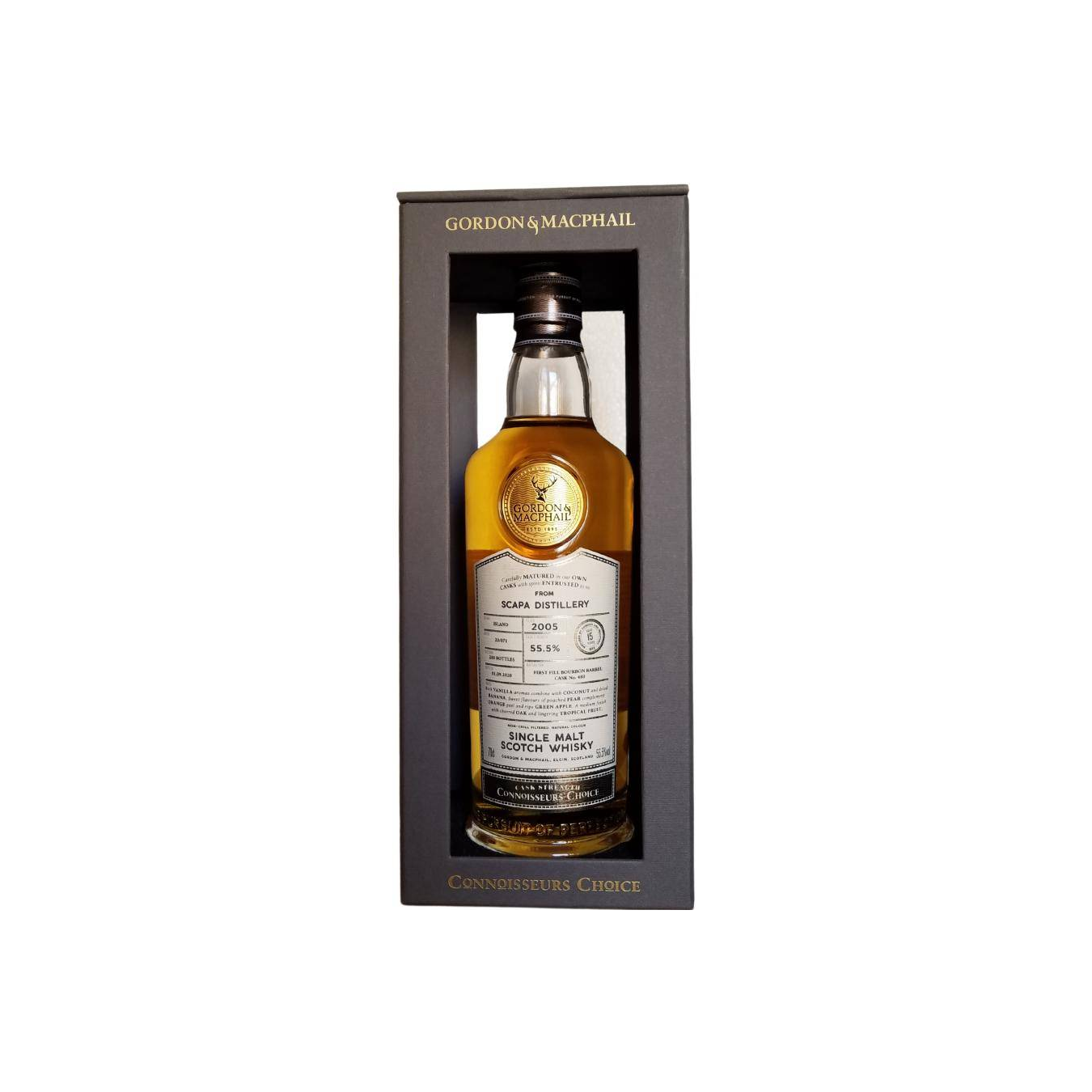 Scapa Connoisseurs Choice - Cask Strength 2005 15 Years Single Malt Whisky 2