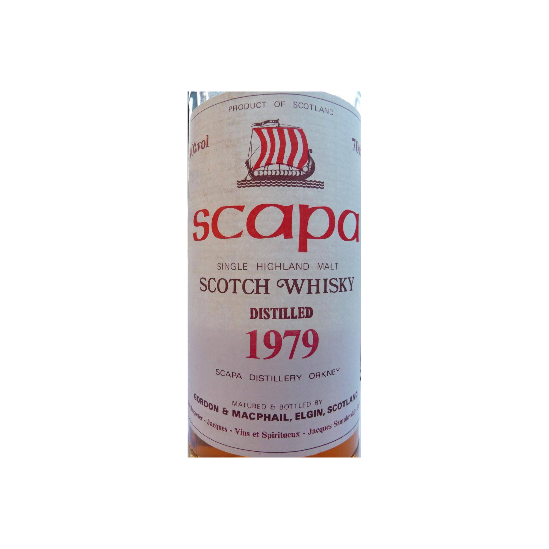 Scapa 1979 12 Years Single Malt Whisky