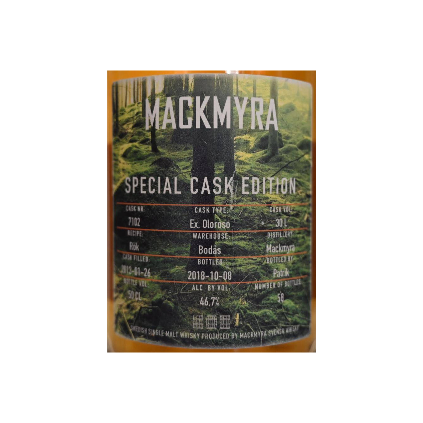 Mackmyra 2013 5 Years Single Malt Whisky 2