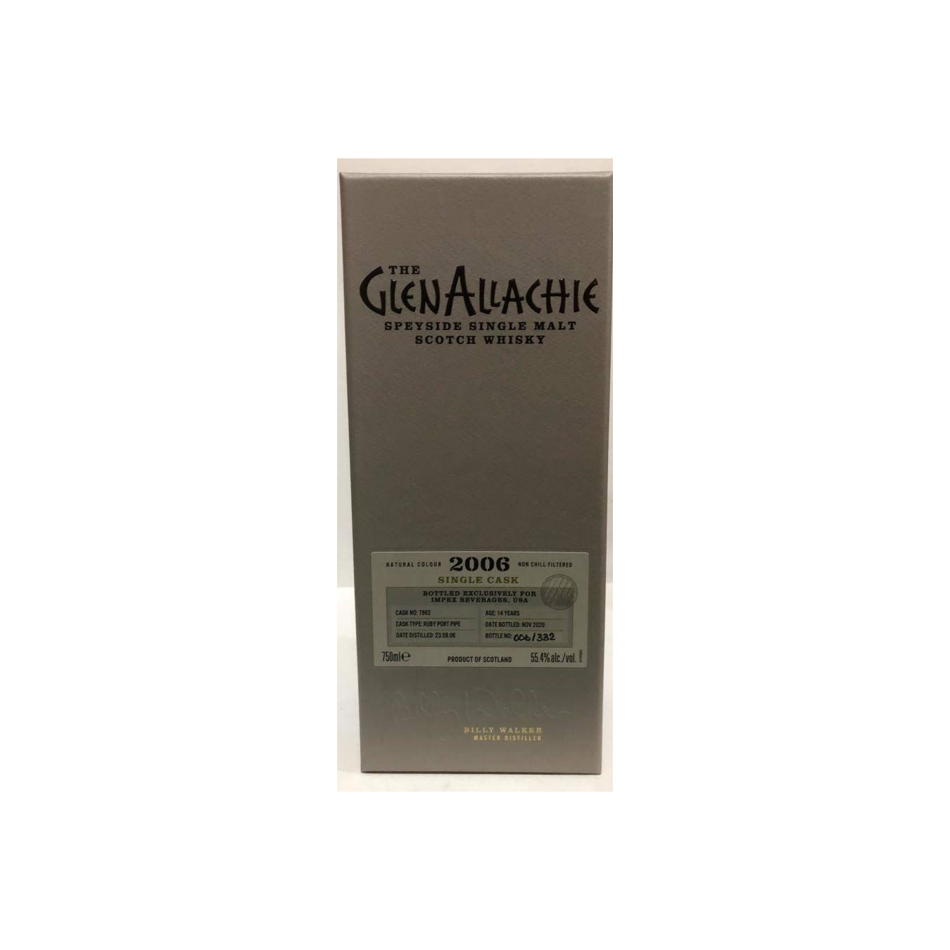 The GlenAllachie Single Cask 2006 14 Years Single Malt Whisky 3