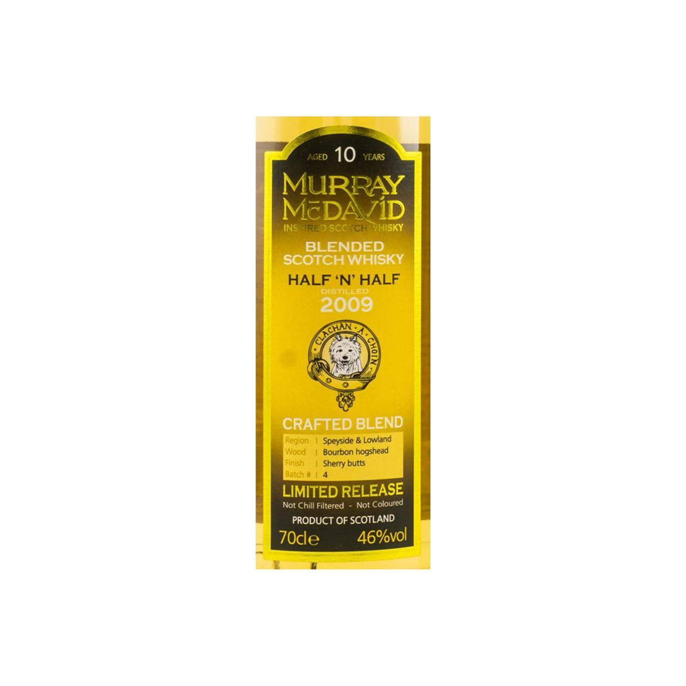 Murray McDavid 2009 10 Years Blended Whisky 3