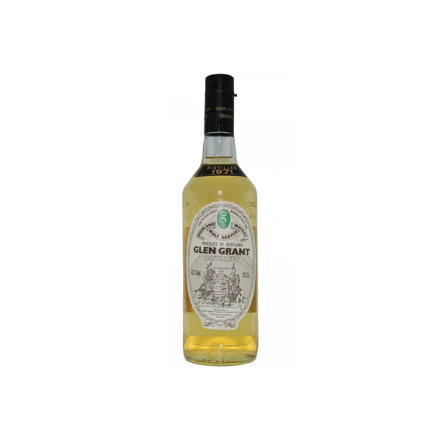 Glen Grant 1971 5 Years Single Malt Whisky