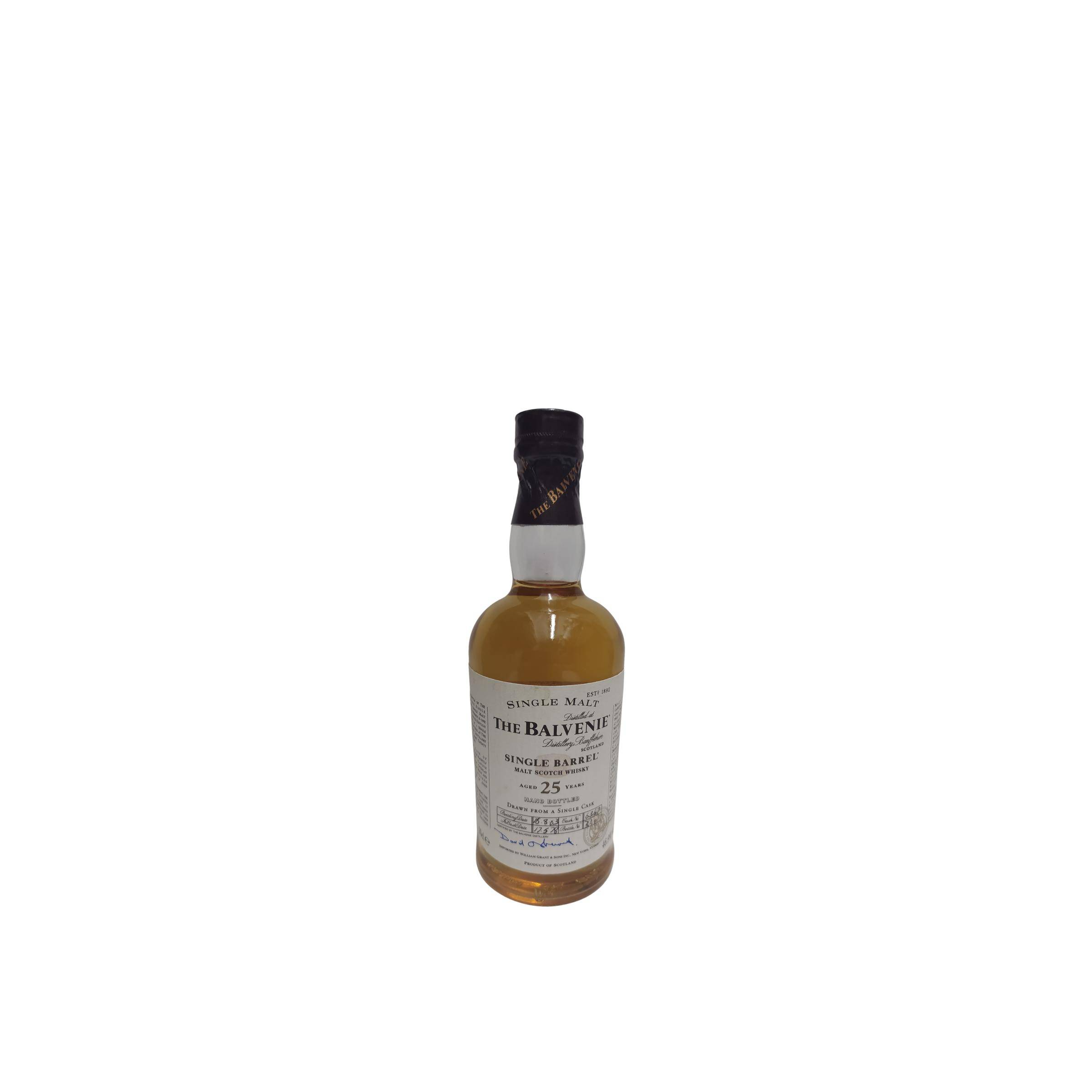 The Balvenie Single Cask 1978 25 Years Single Malt Whisky