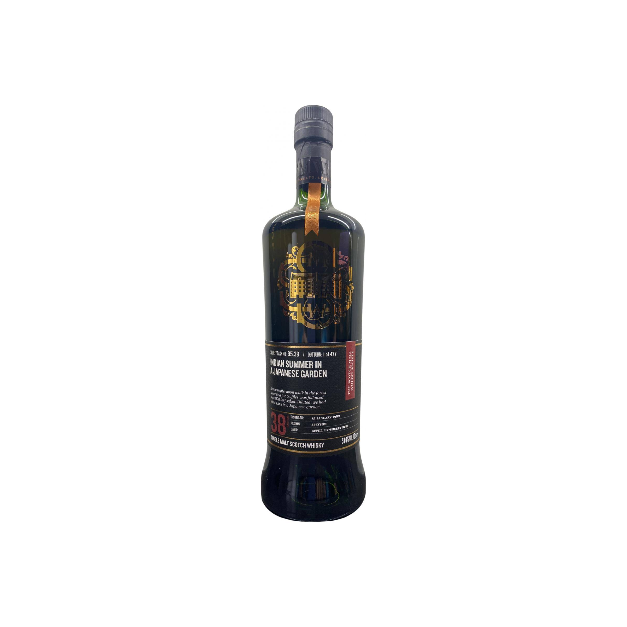The Scotch Malt Whisky Society 1982 38 Years Single Malt Whisky