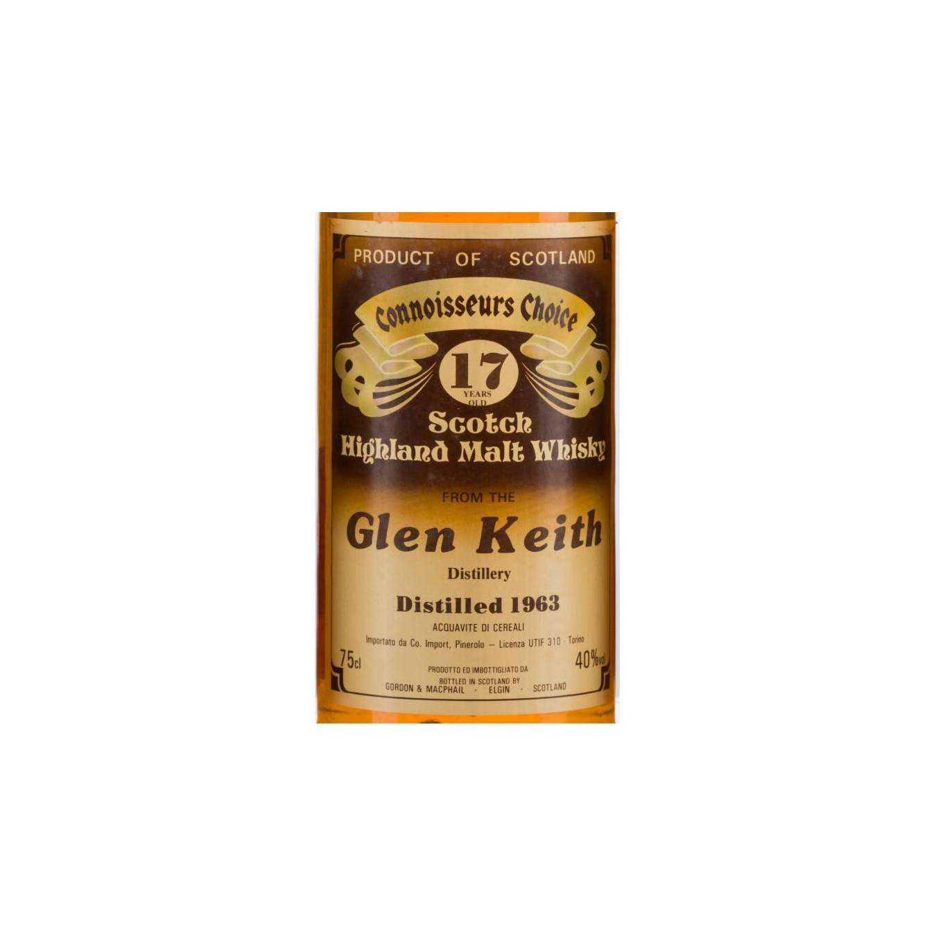 Glen Keith Connoisseurs Choice 1963 17 Years Single Malt Whisky 2