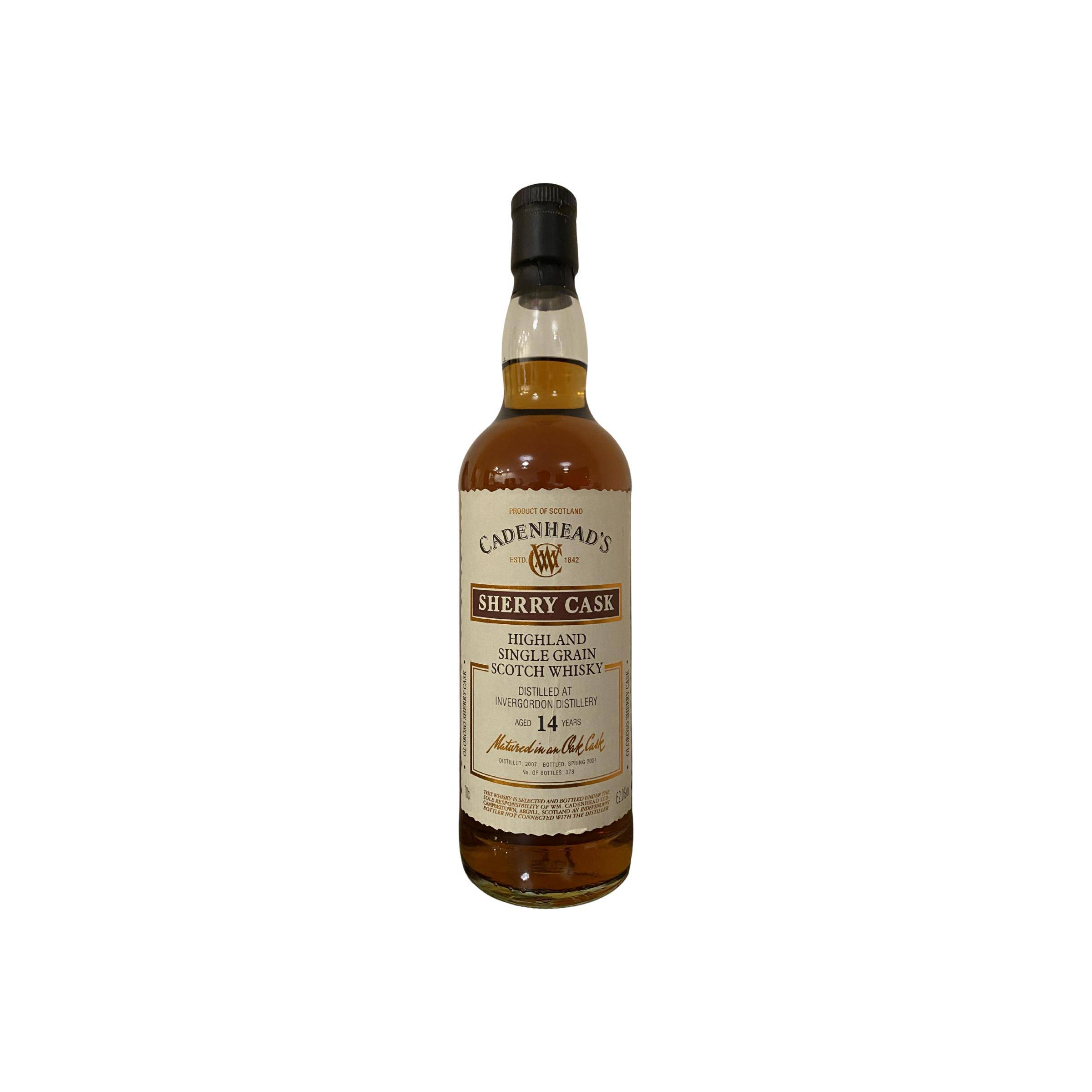 Invergordon 2007 14 Years Single Grain Whisky