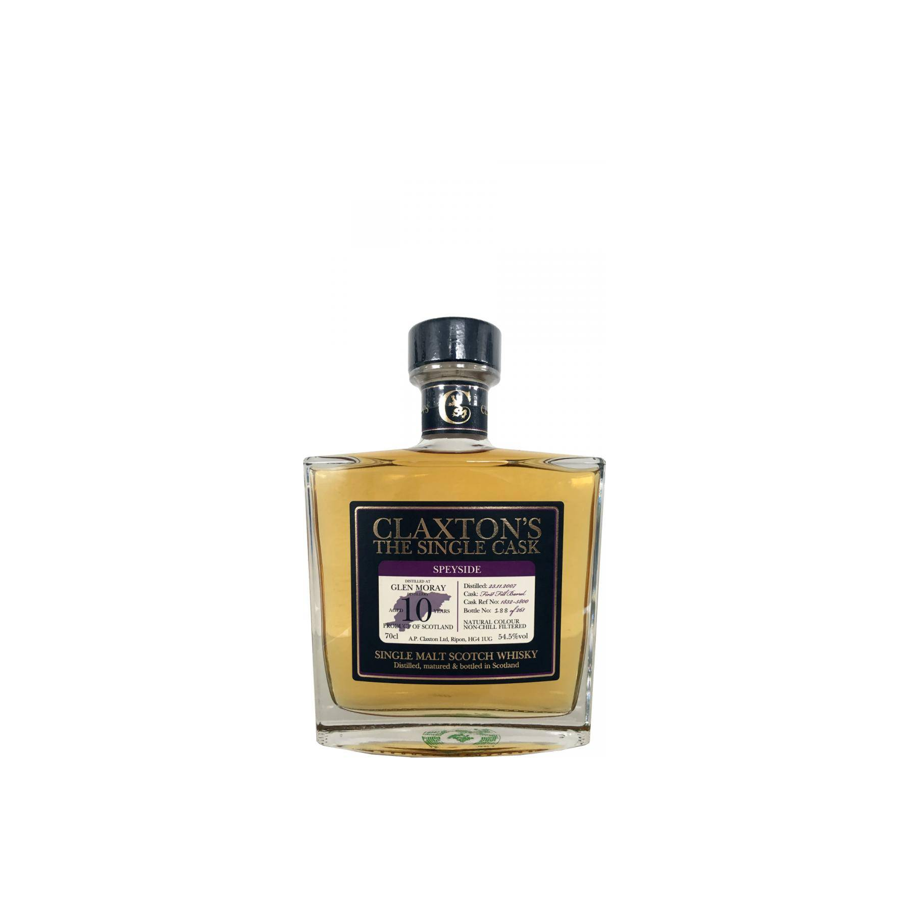 Glen Moray 2007 10 Years Single Malt Whisky 2