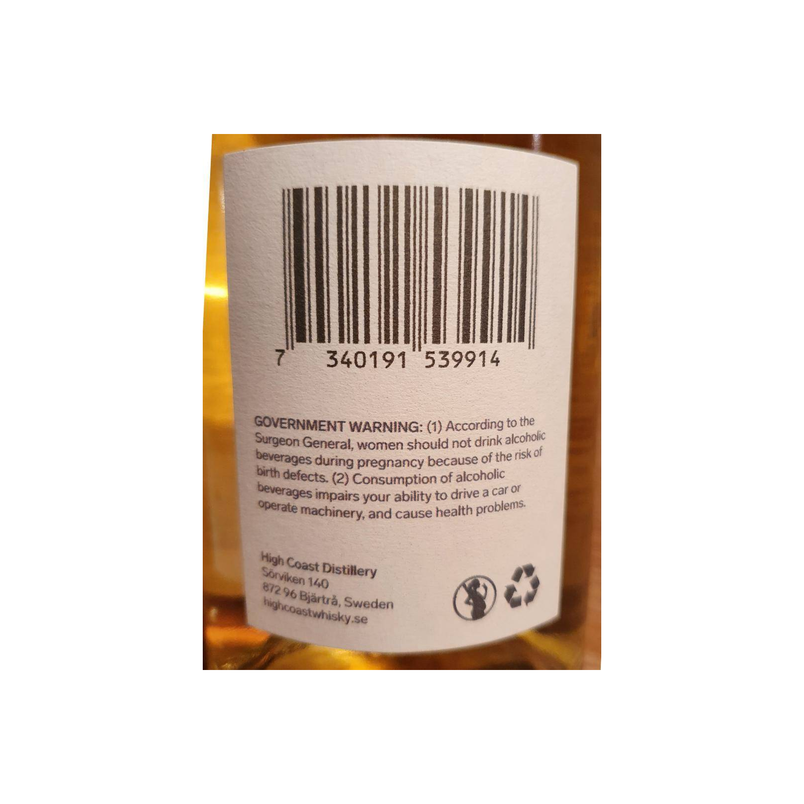 High Coast 2014 7 Years Single Malt Whisky 3