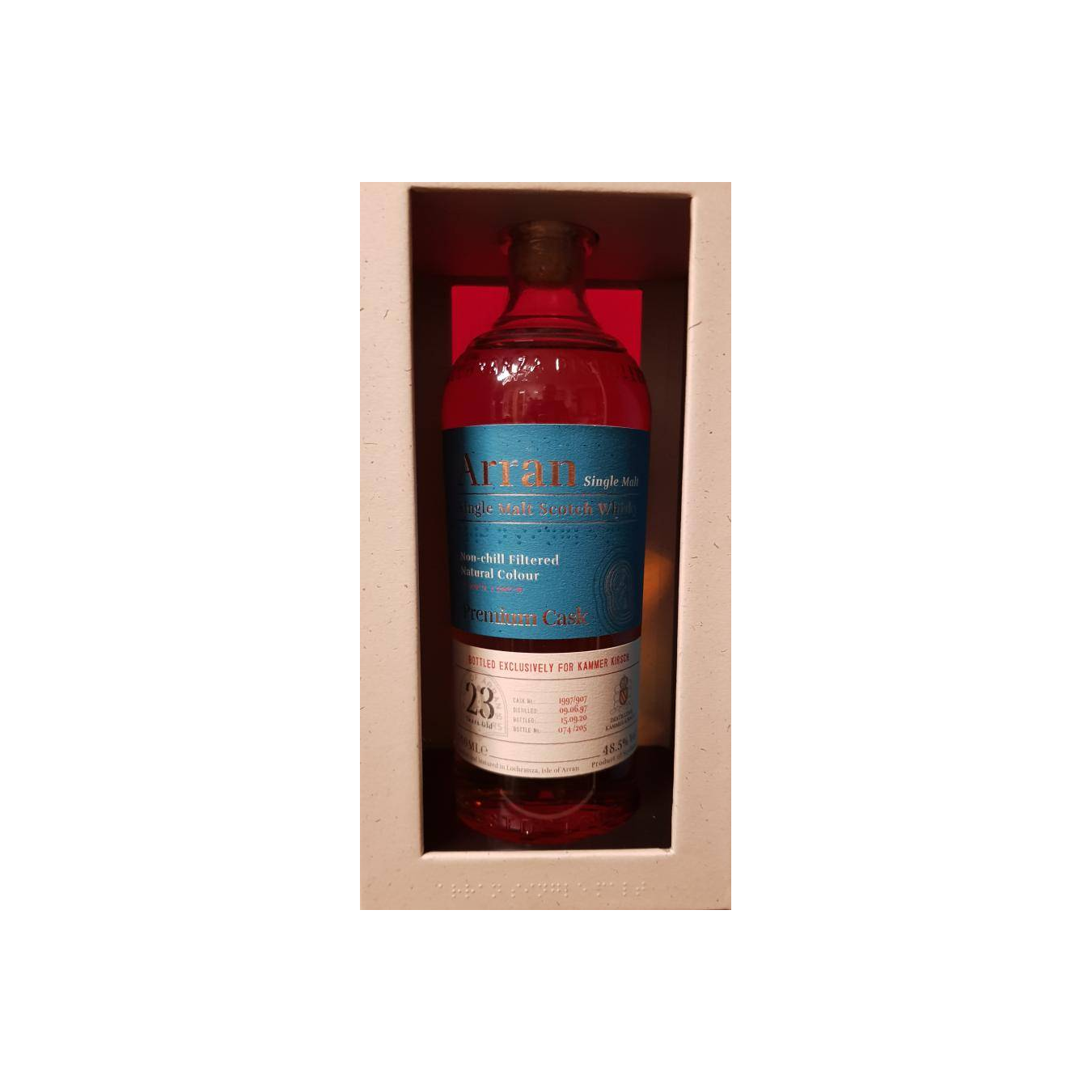 Arran Single Cask 1997 23 Years Single Malt Whisky 2