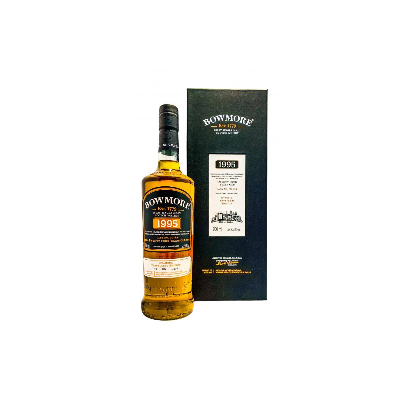 Bowmore 1995 24 Years Single Malt Whisky 3