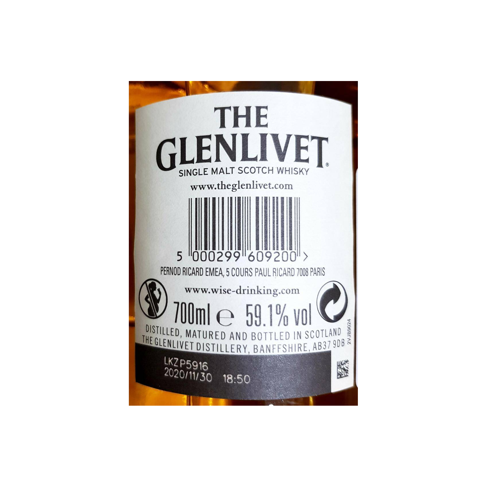 The Glenlivet Single Malt Whisky 3