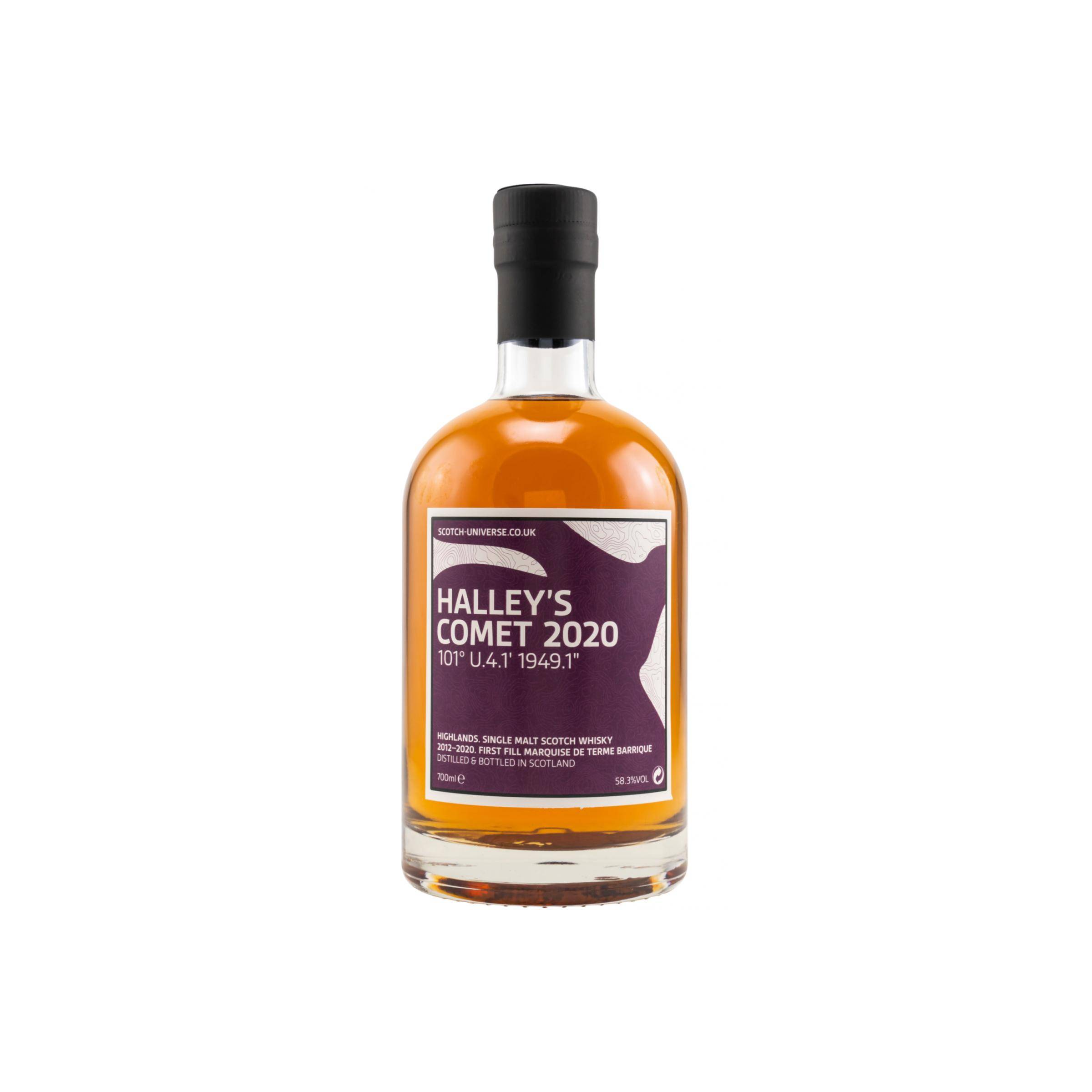 Scotch Universe Halley's Comet 2020 - 101° U.4.1' 1949.1"