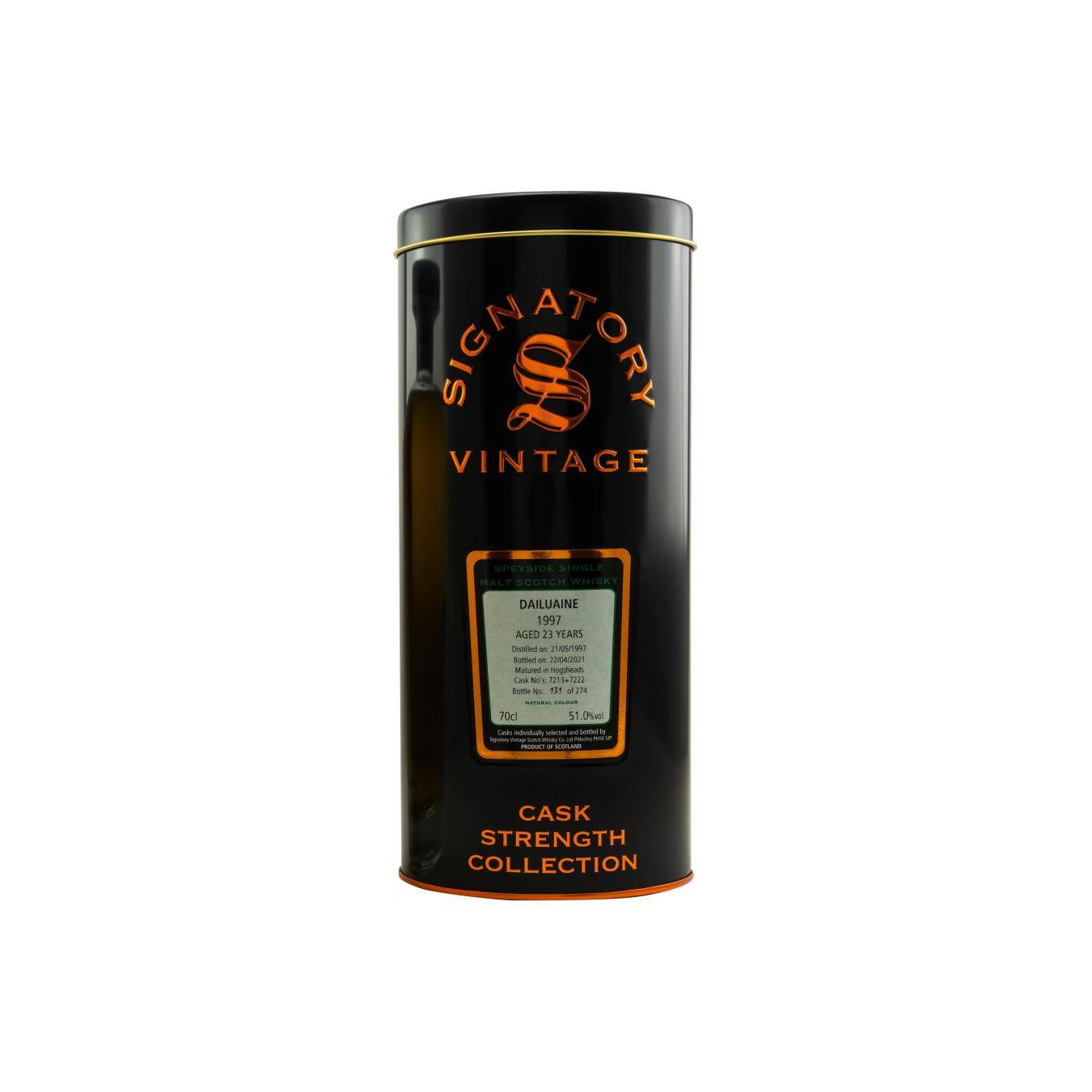 Dailuaine Cask Strength Collection 1997 23 Years Single Malt Whisky 2