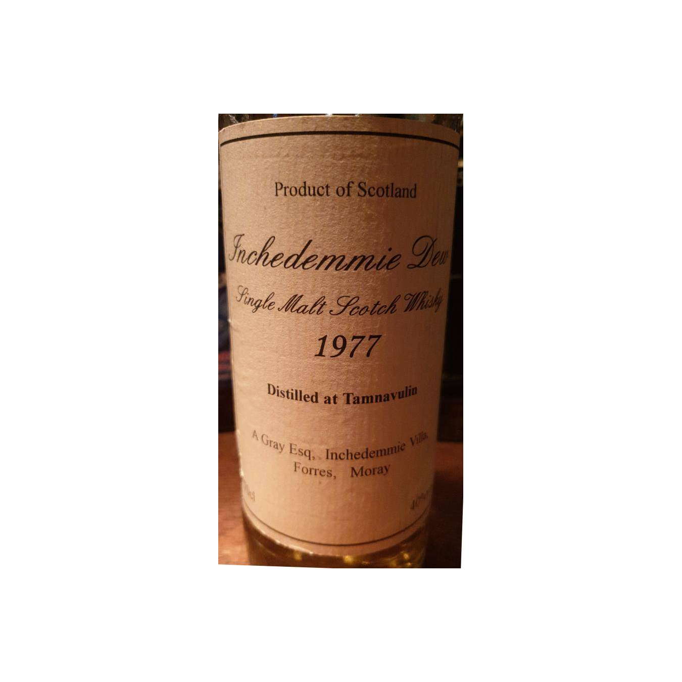 Tamnavulin 1977 Single Malt Whisky