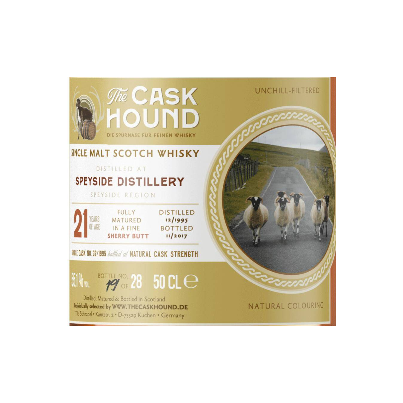Spey 1995 21 Years Single Malt Whisky 2