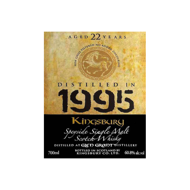 Glen Grant 1995 22 Years Single Malt Whisky 3