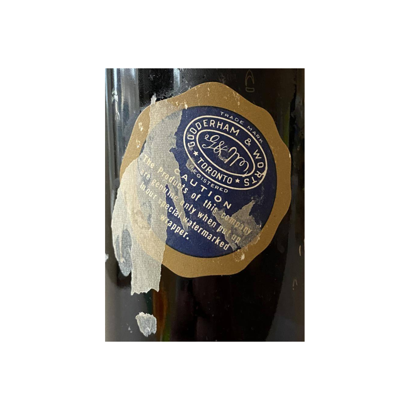 Gooderham & Worts Ltd. Special Rye Whisky 2