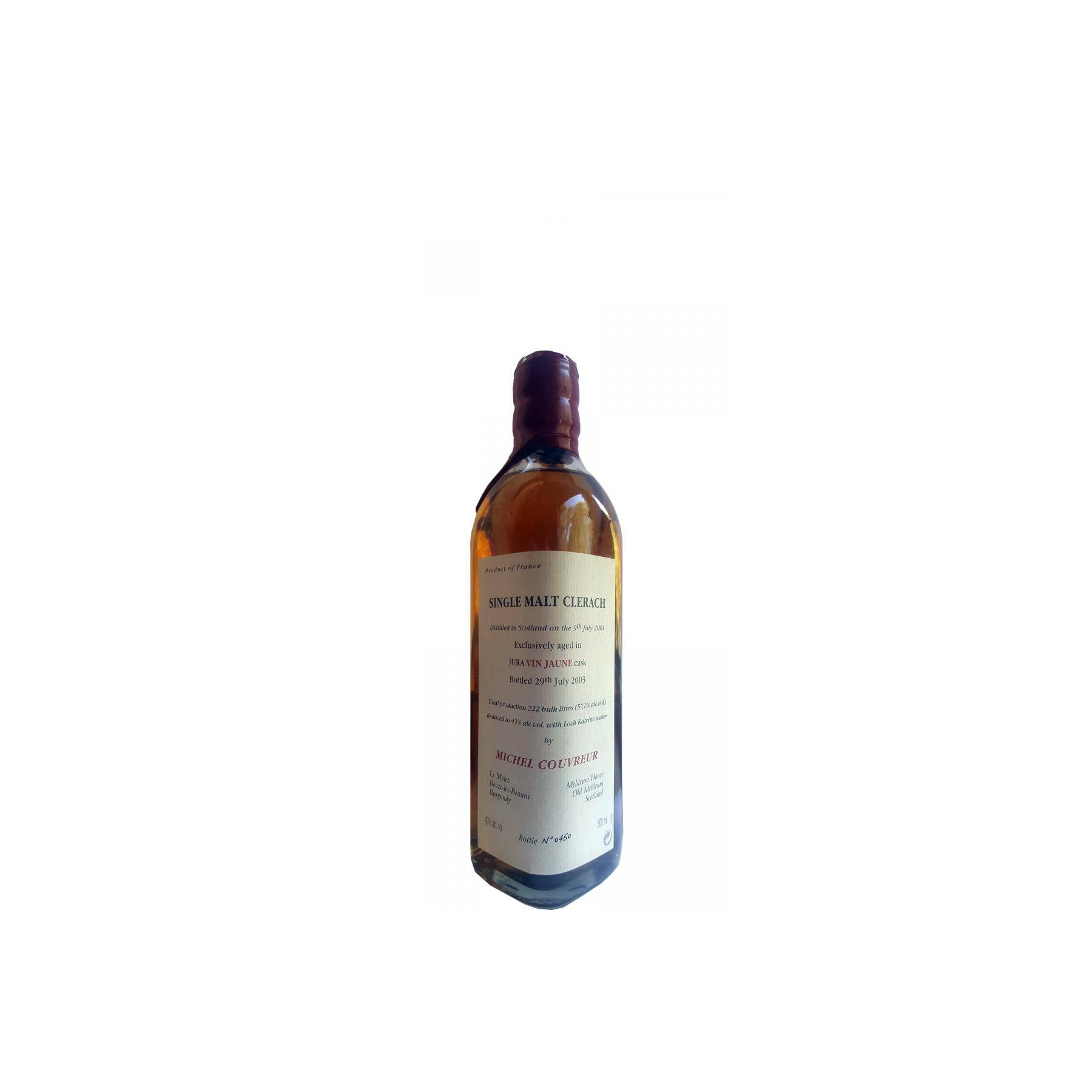 Michel Couvreur 2001 2 Years Spirit Whisky