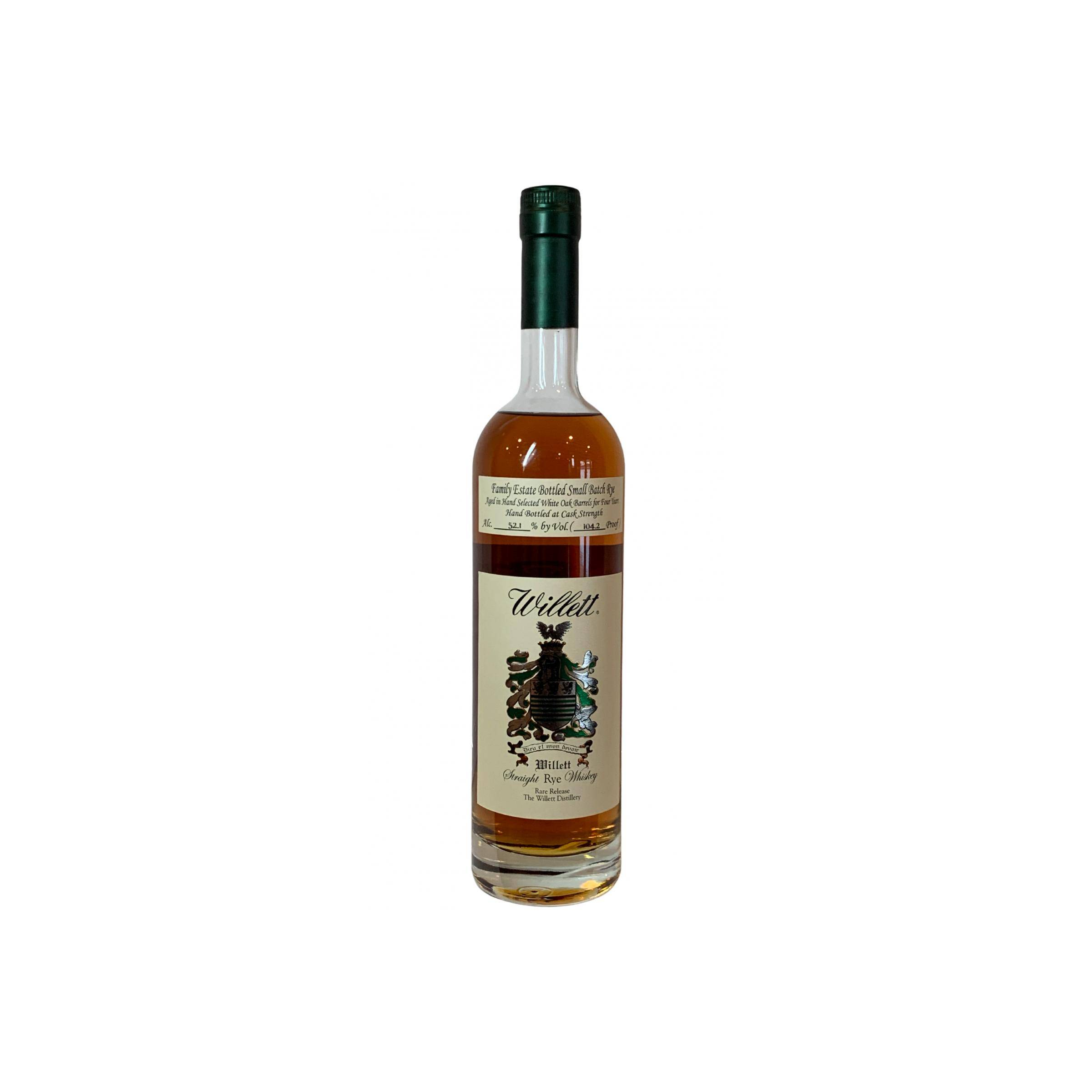 Willett 4 Years Rye Whisky