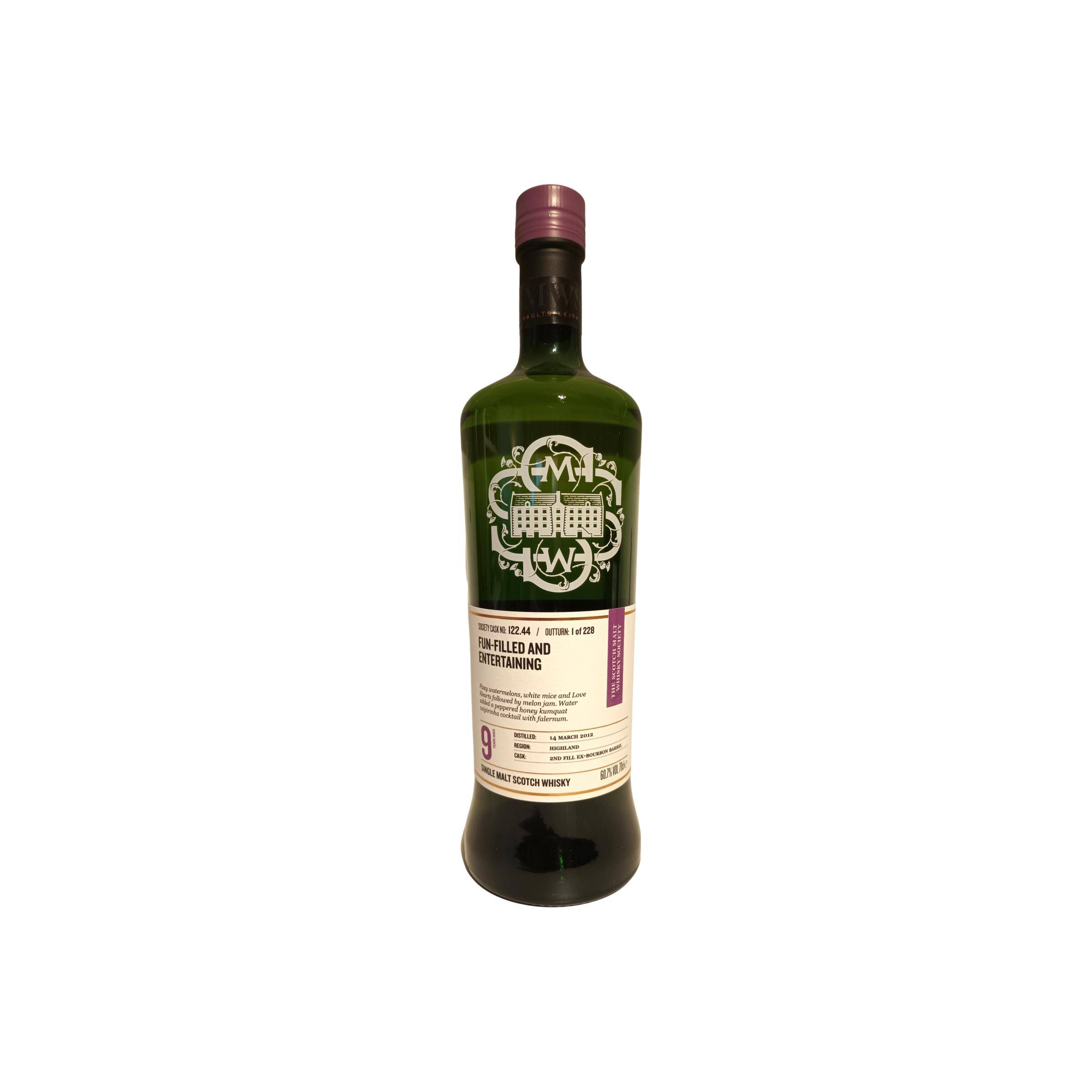 The Scotch Malt Whisky Society 2012 9 Years Single Malt Whisky