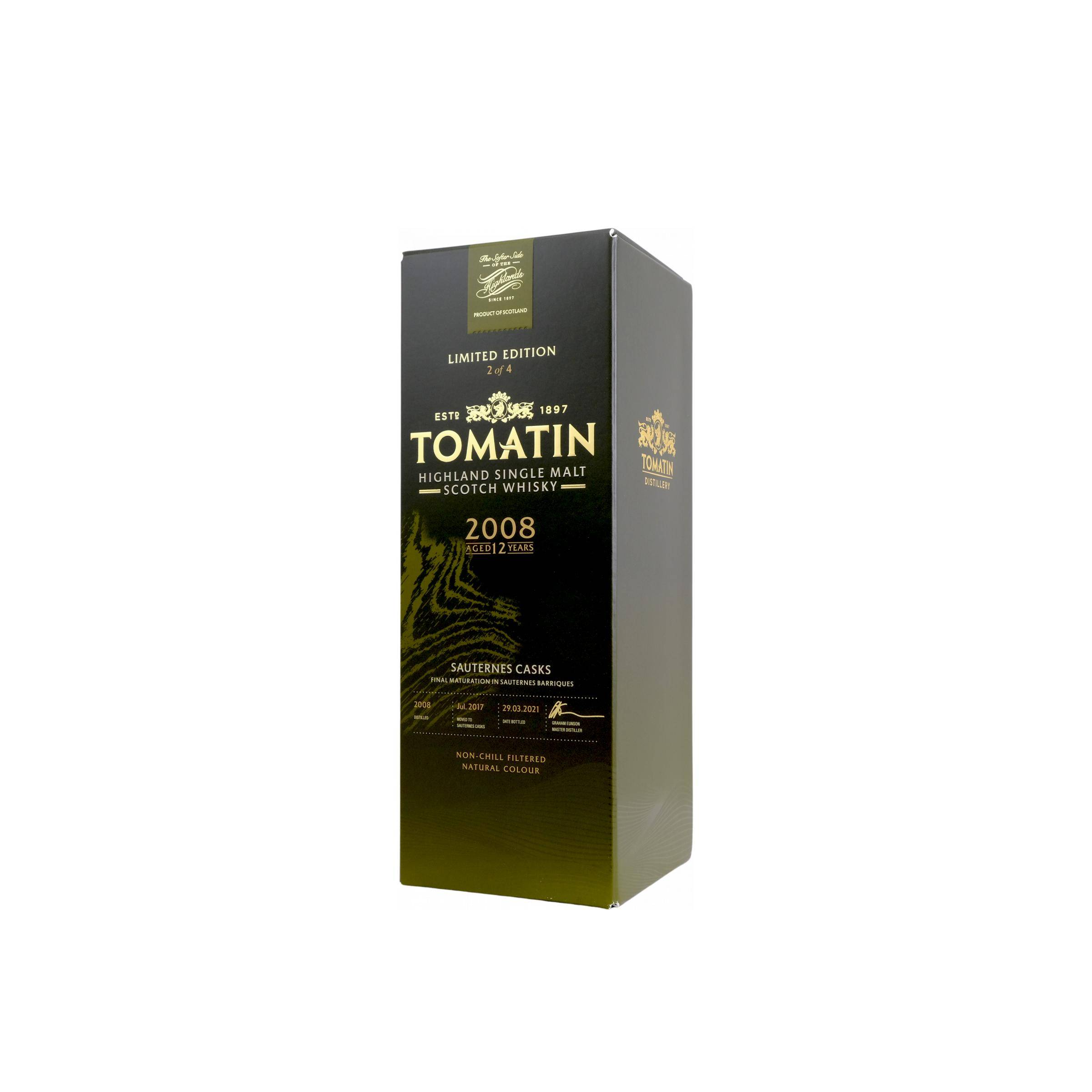 Tomatin 2008 12 Years Single Malt Whisky 2
