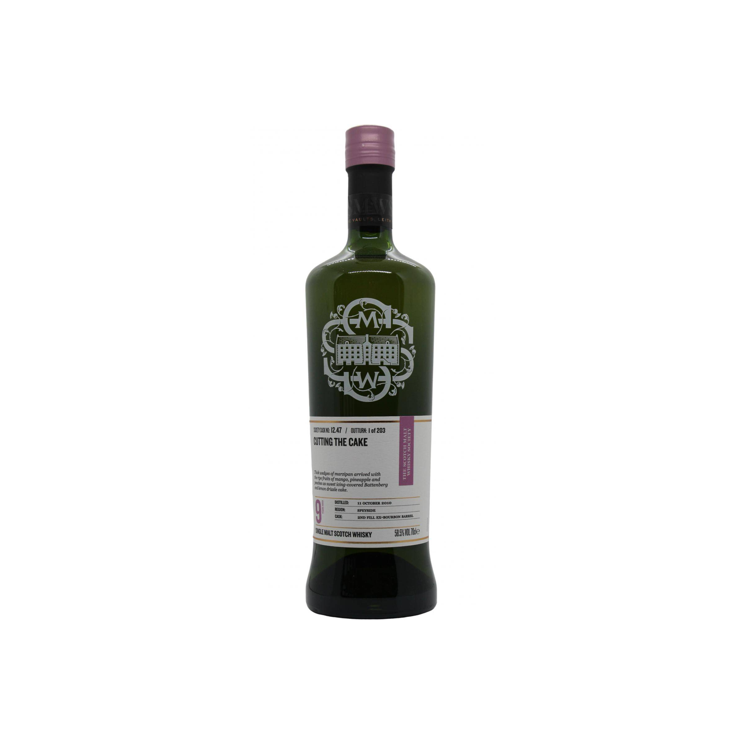 The Scotch Malt Whisky Society 2010 9 Years Single Malt Whisky