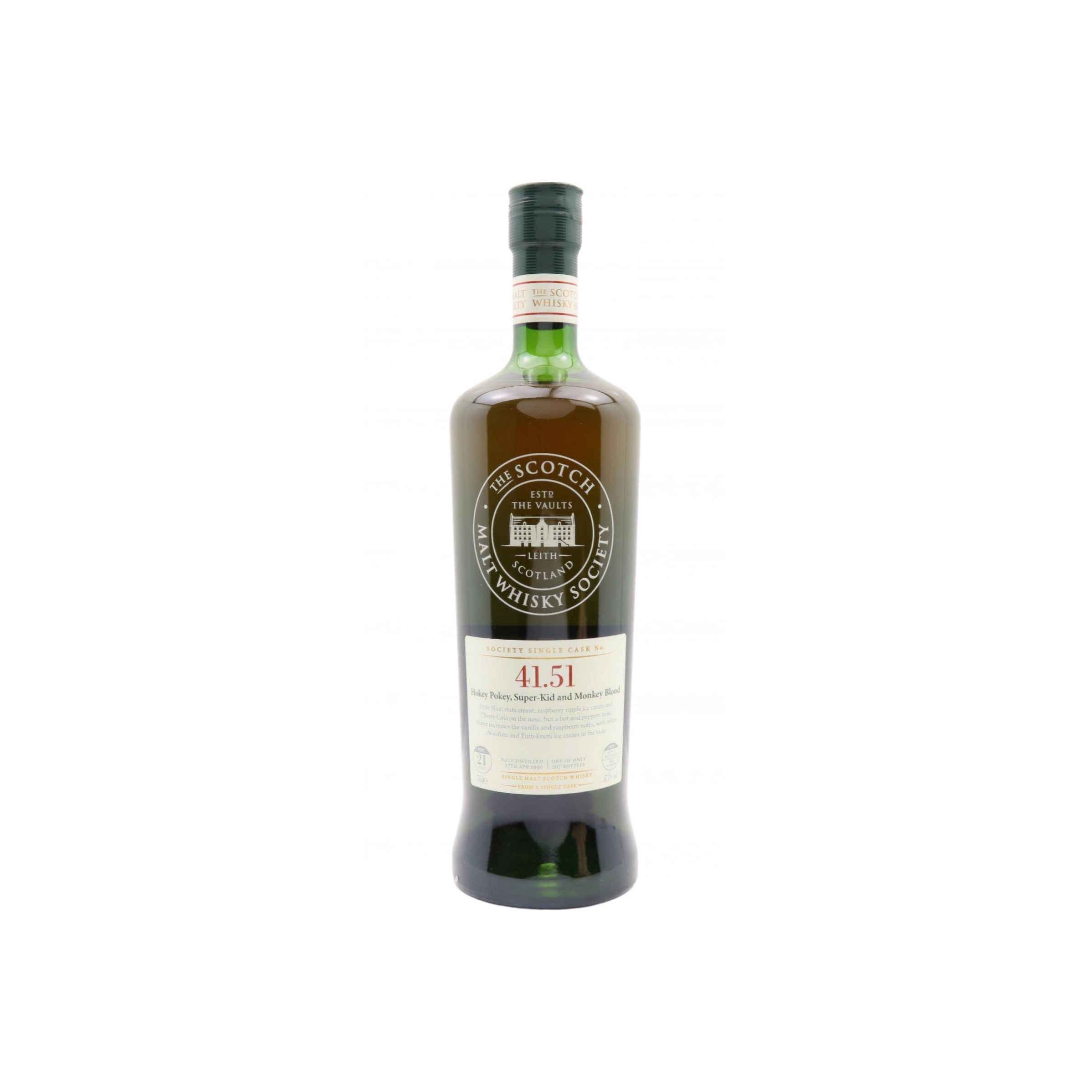 The Scotch Malt Whisky Society 1990 21 Years Single Malt Whisky