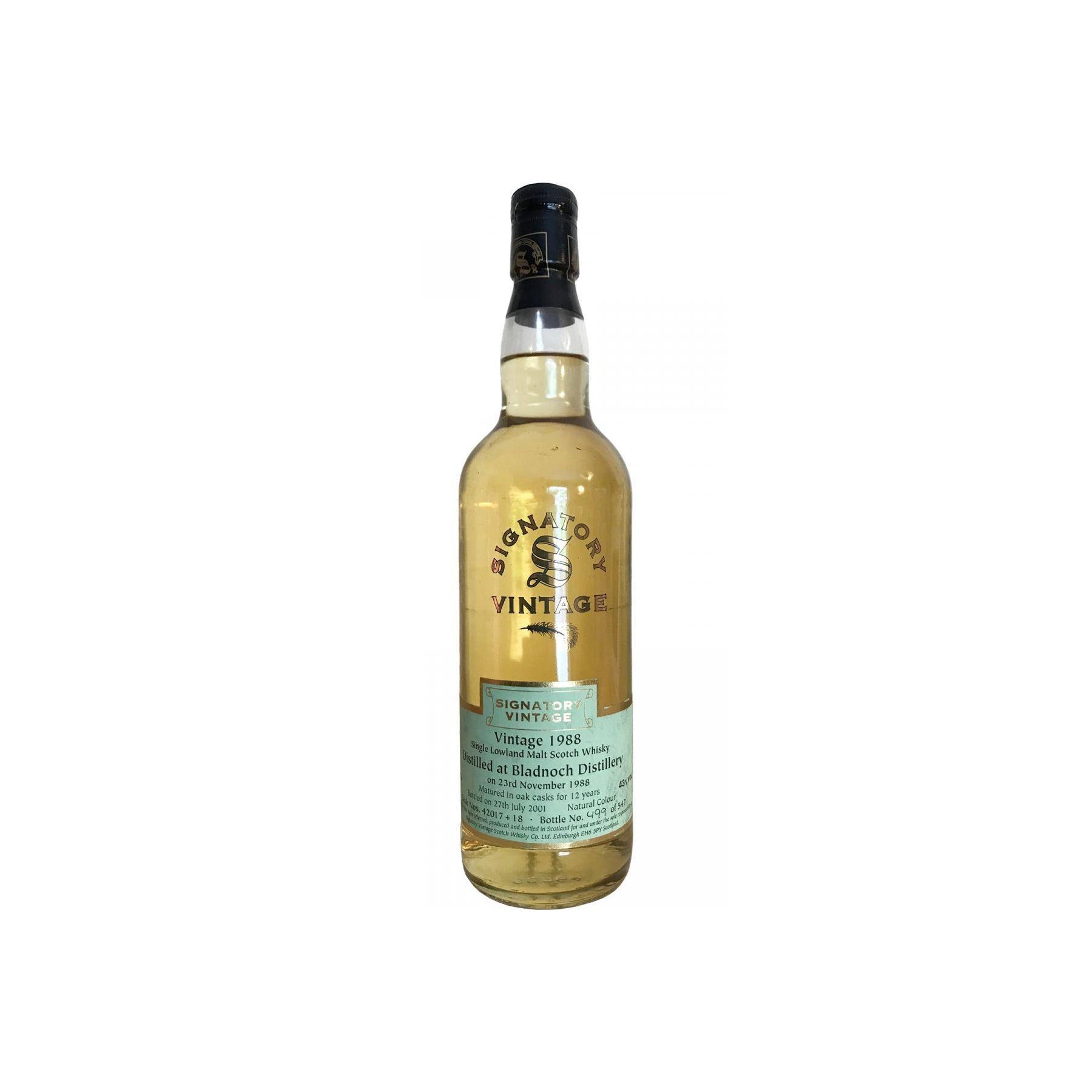Bladnoch Vintage Collection 1988 12 Years Single Malt Whisky