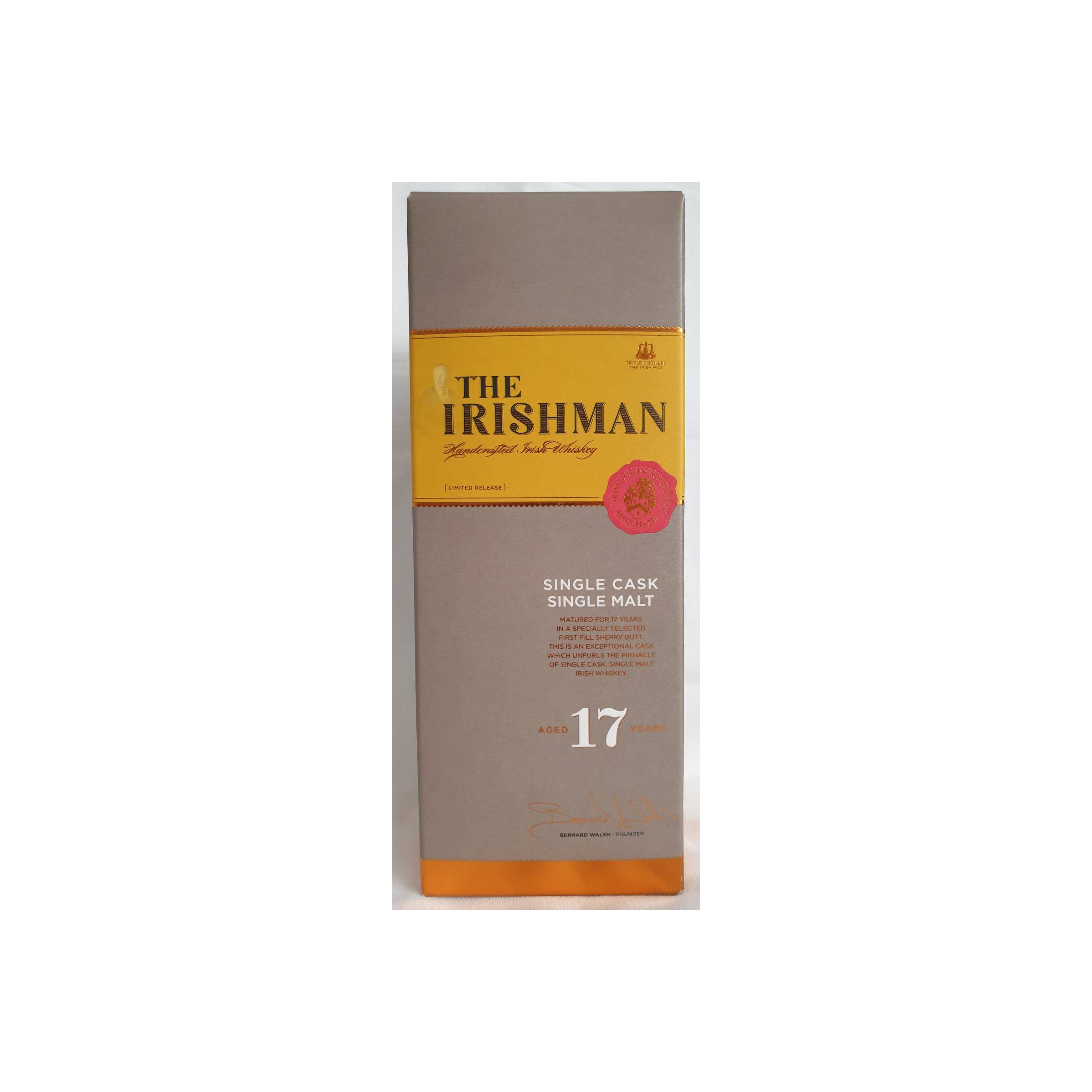 The Irishman Single Cask 2004 17 Years Single Malt Whisky 3