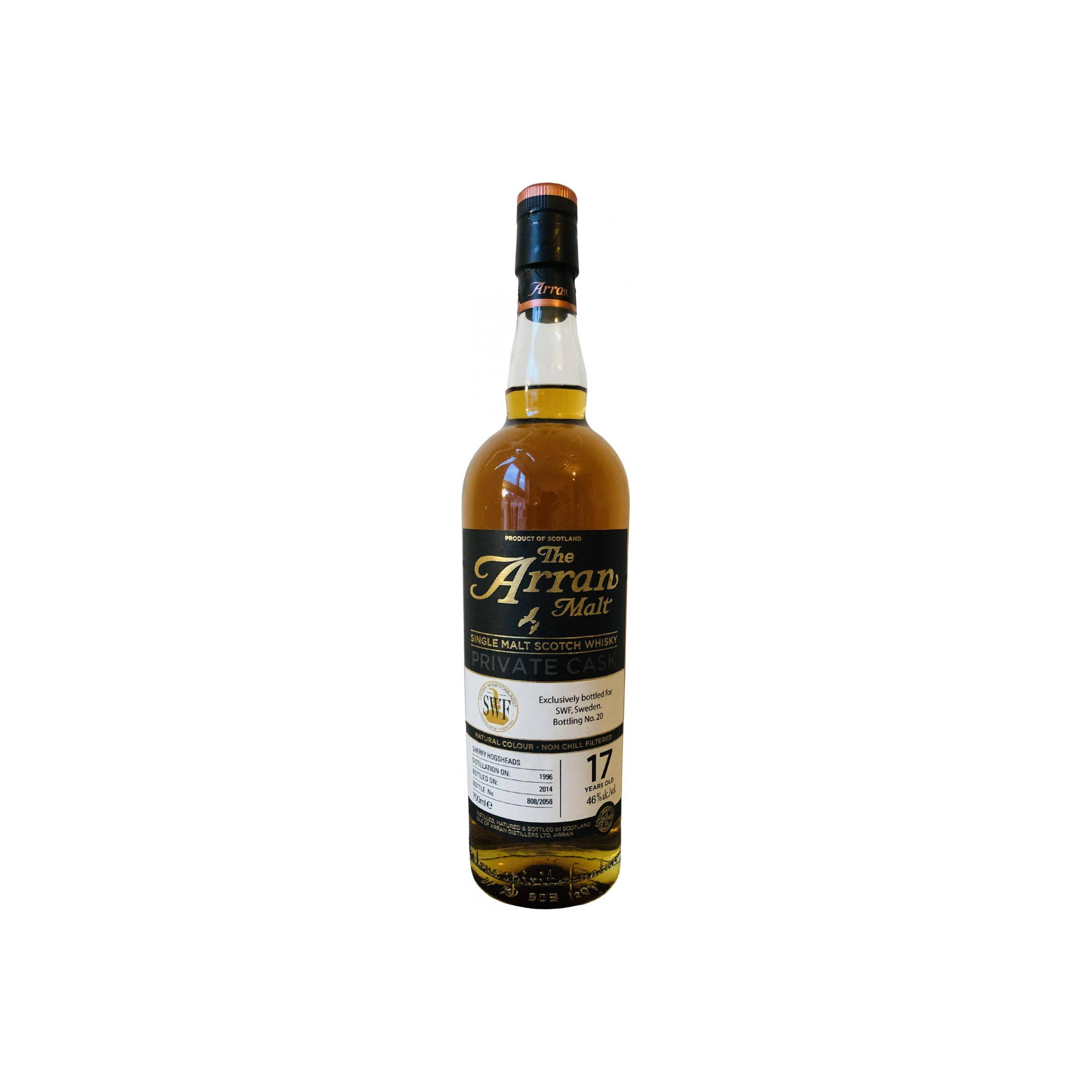 Arran 1996 17 Years Single Malt Whisky