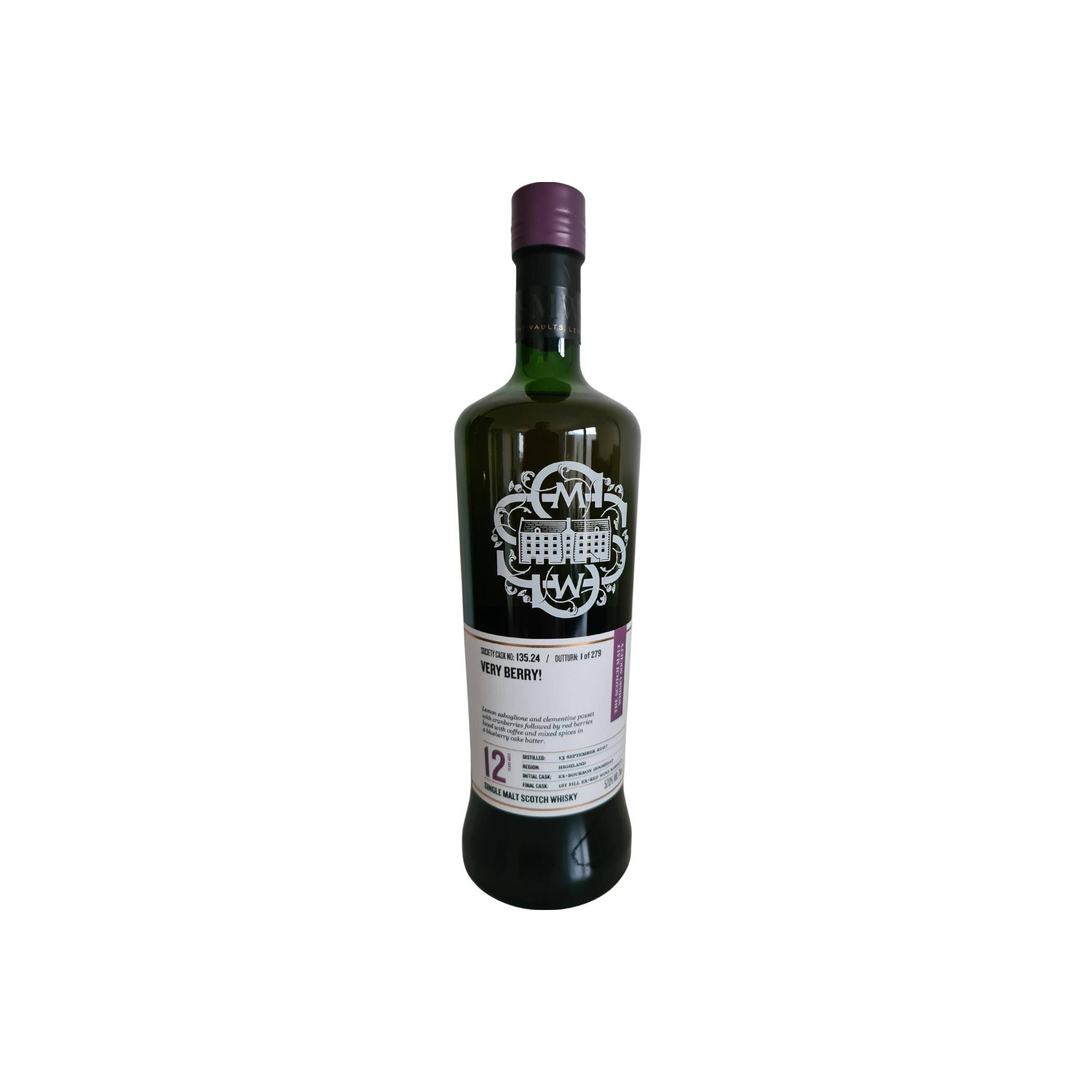 The Scotch Malt Whisky Society 2007 12 Years Single Malt Whisky 2