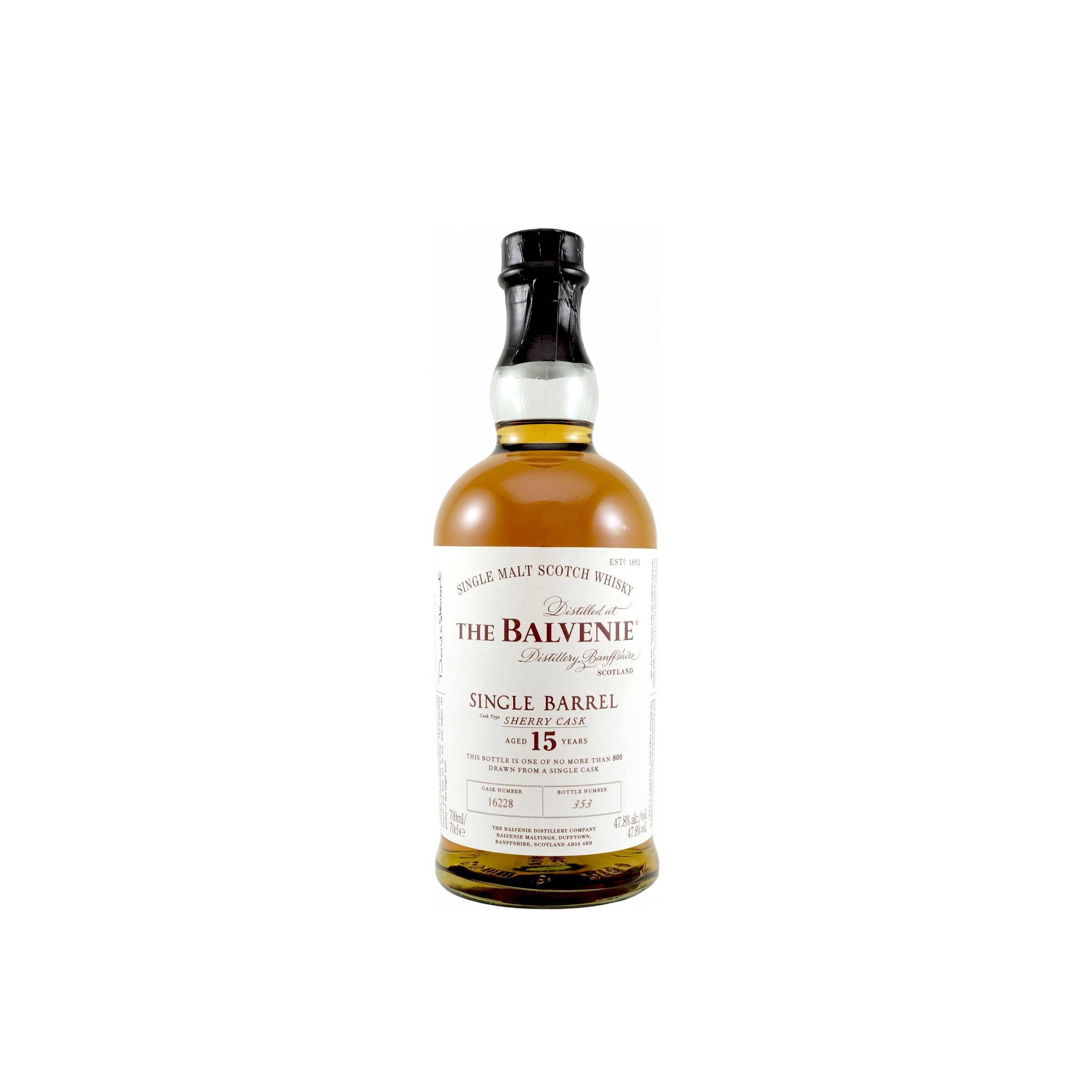 The Balvenie 15 Years Single Malt Whisky