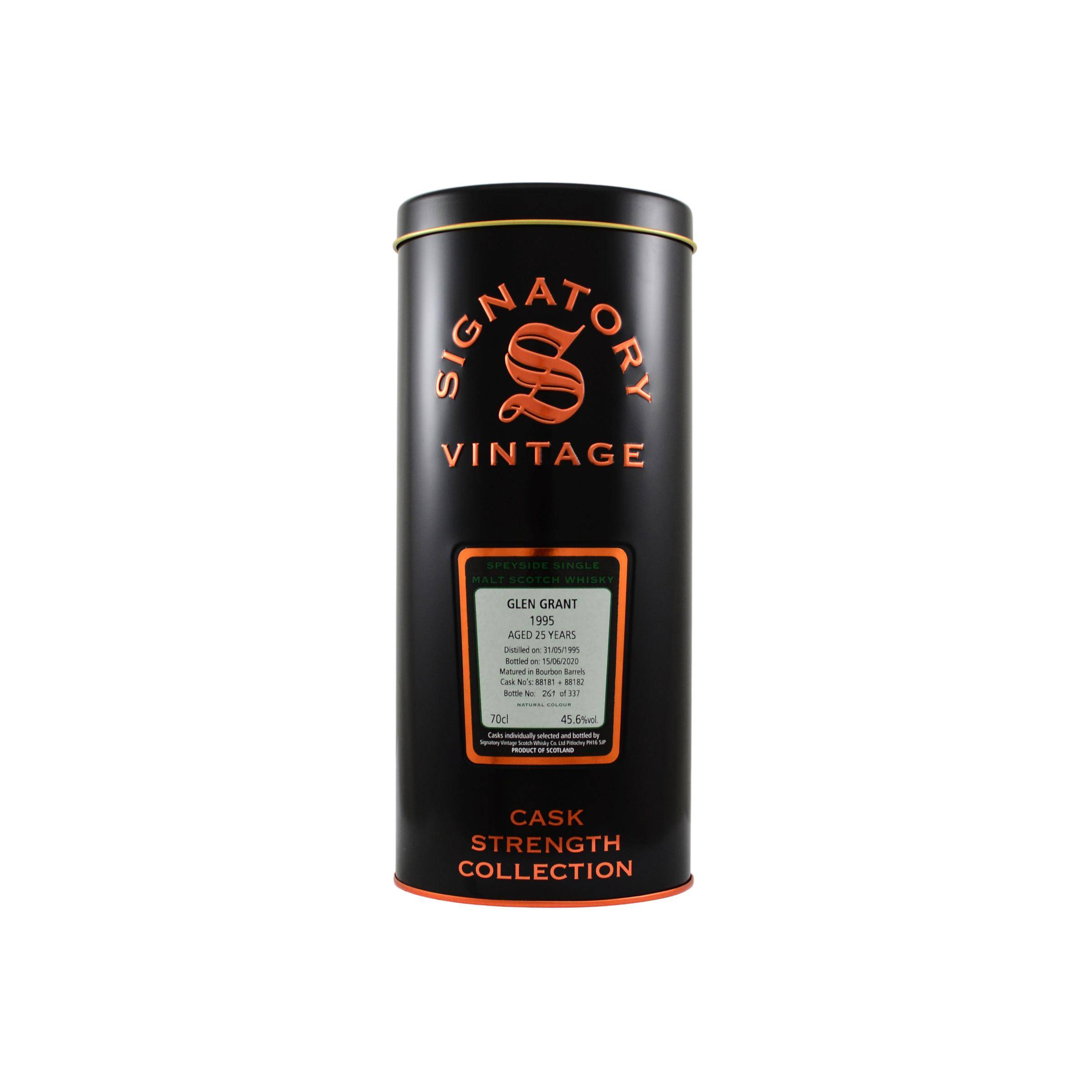 Glen Grant Cask Strength Collection 1995 25 Years Single Malt Whisky 2