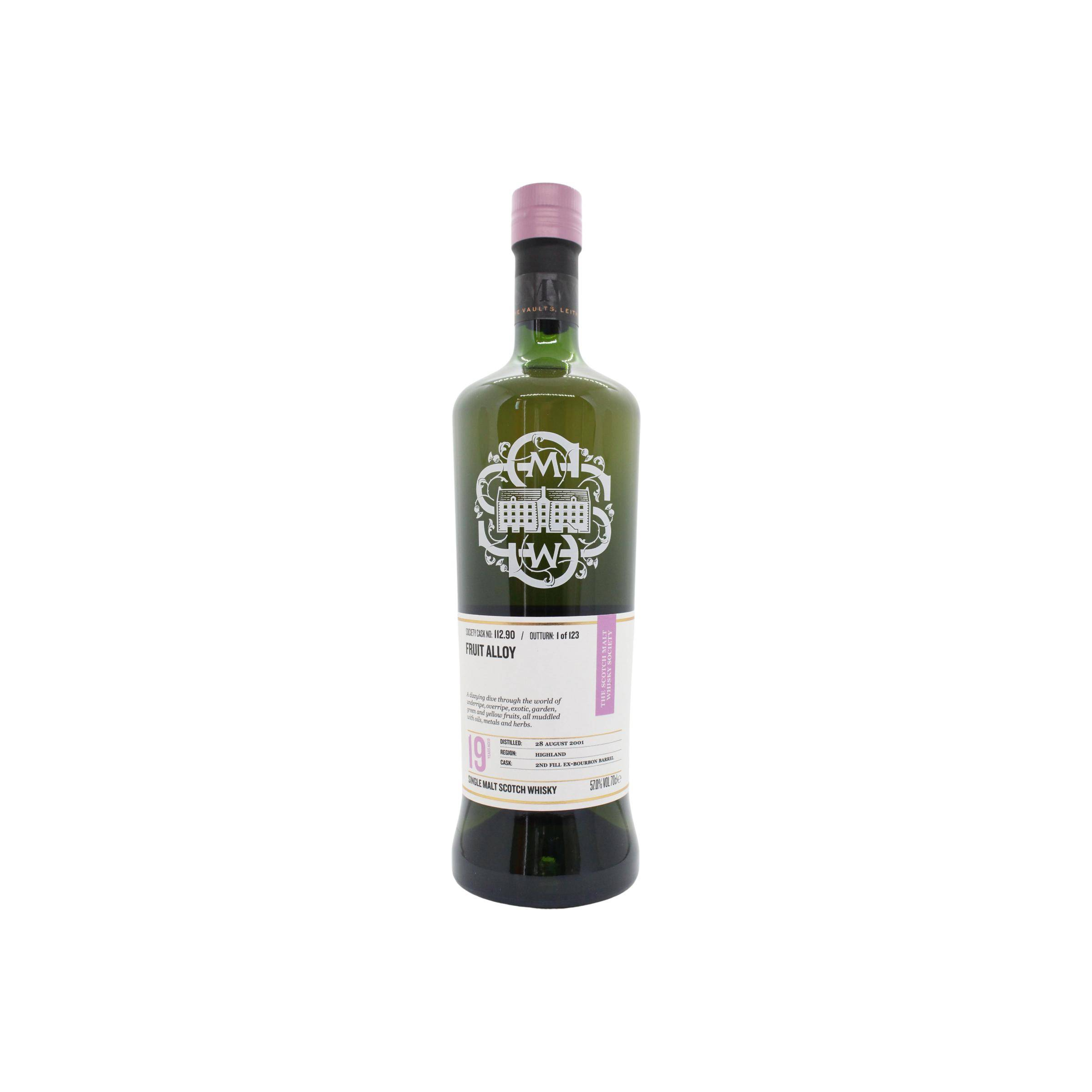 The Scotch Malt Whisky Society 2001 19 Years Single Malt Whisky