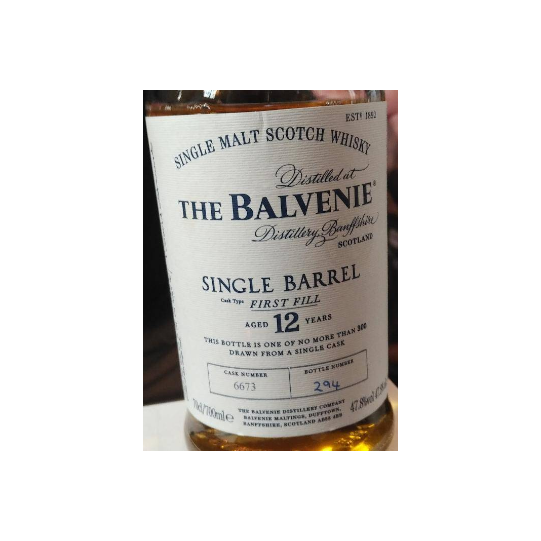 The Balvenie Single Cask 12 Years Single Malt Whisky