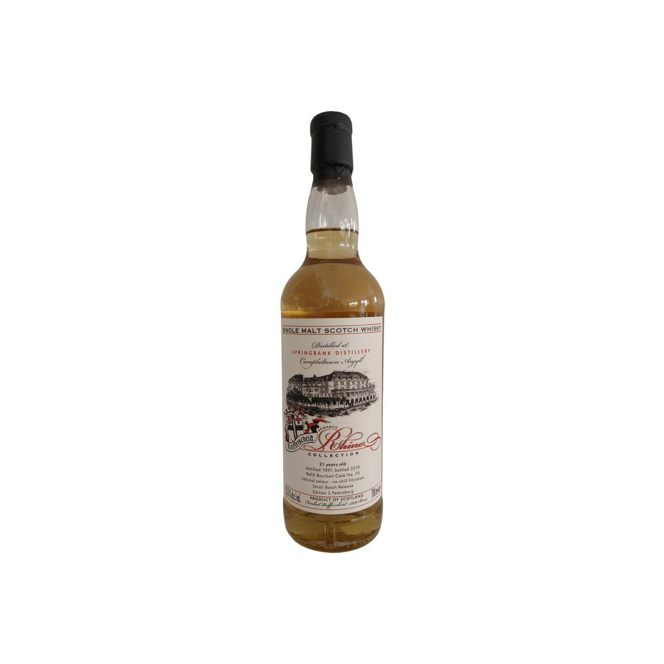 Springbank Private Bottling 1997 21 Years Single Malt Whisky 2