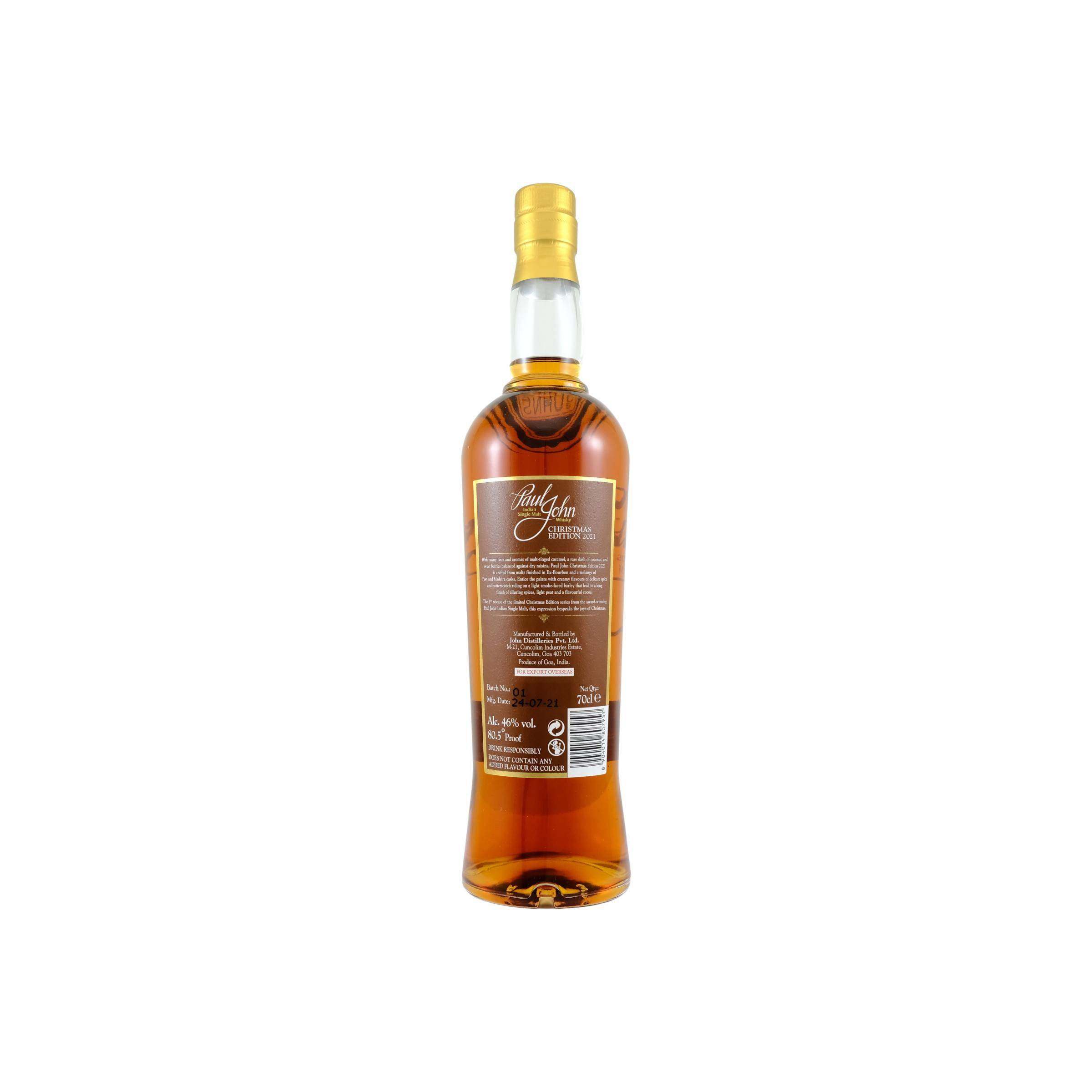 Paul John Single Malt Whisky 2