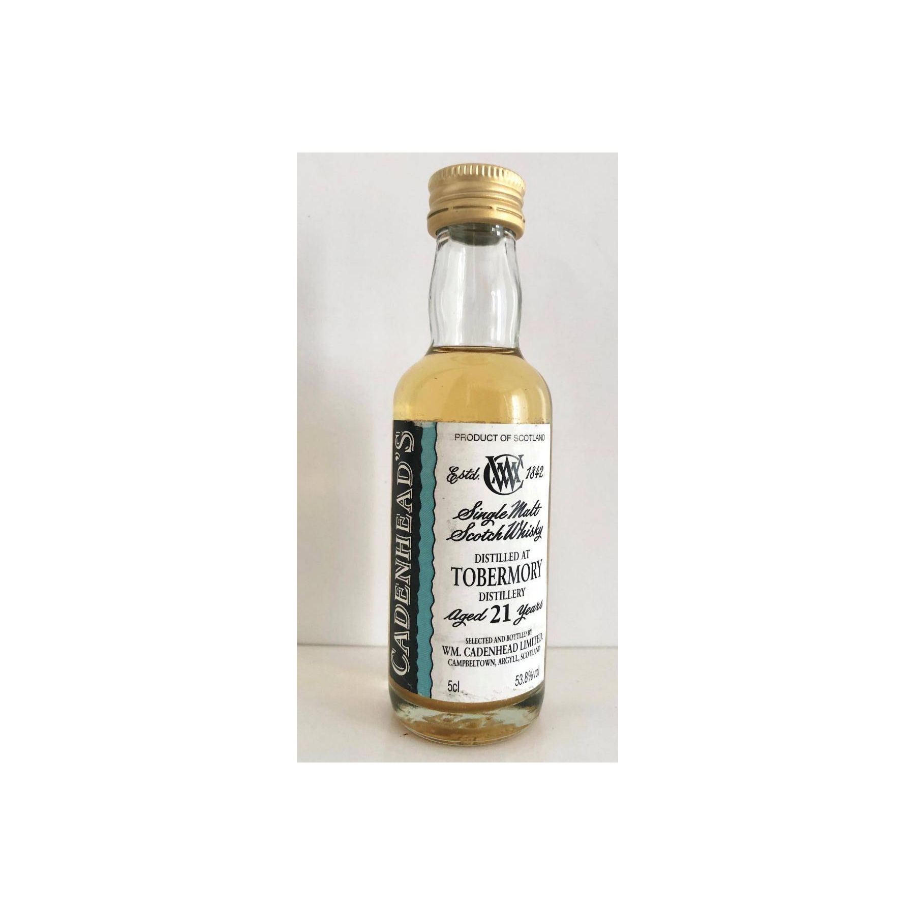 Tobermory Miniature 1995 21 Years Single Malt Whisky 2