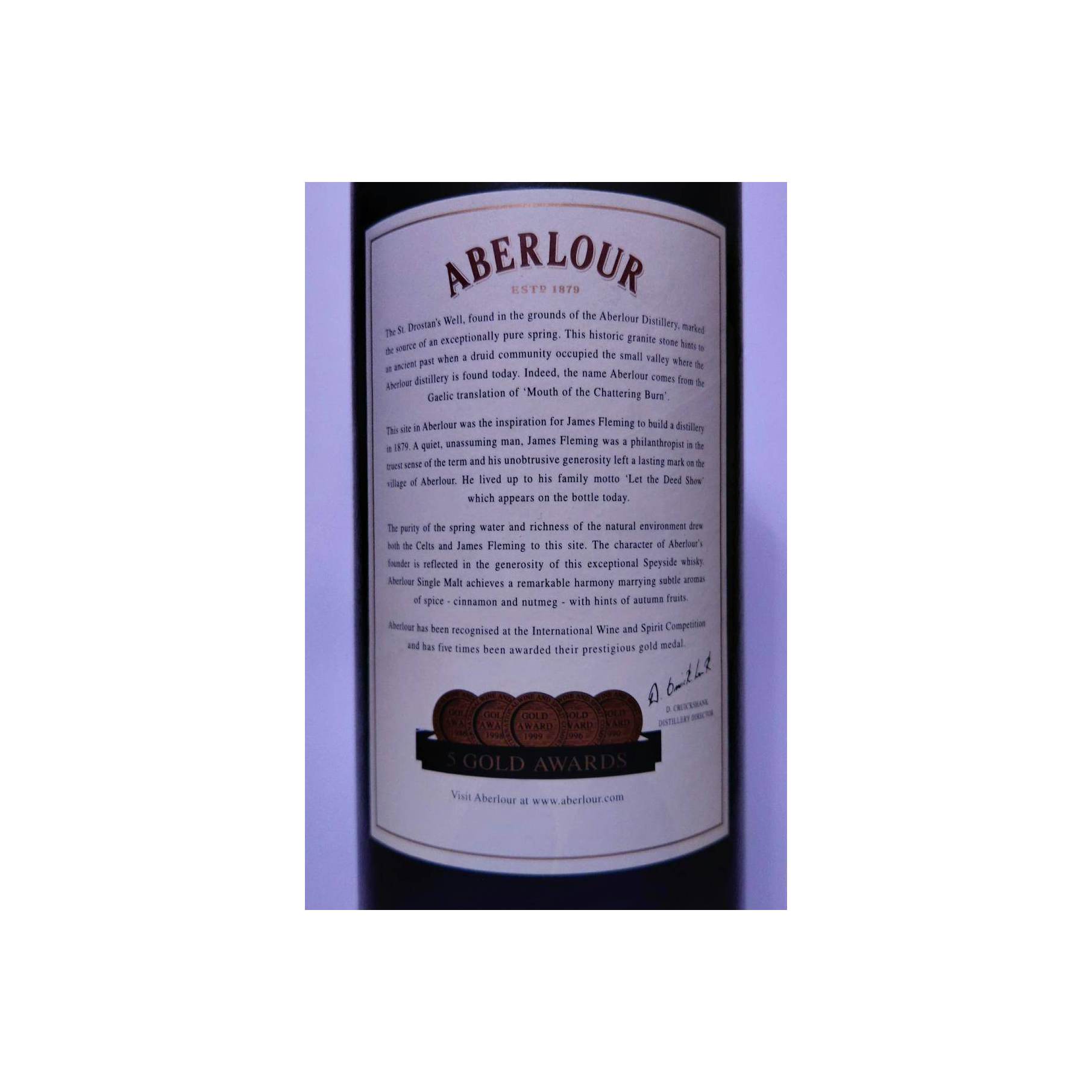 Aberlour 10 Years Single Malt Whisky 3