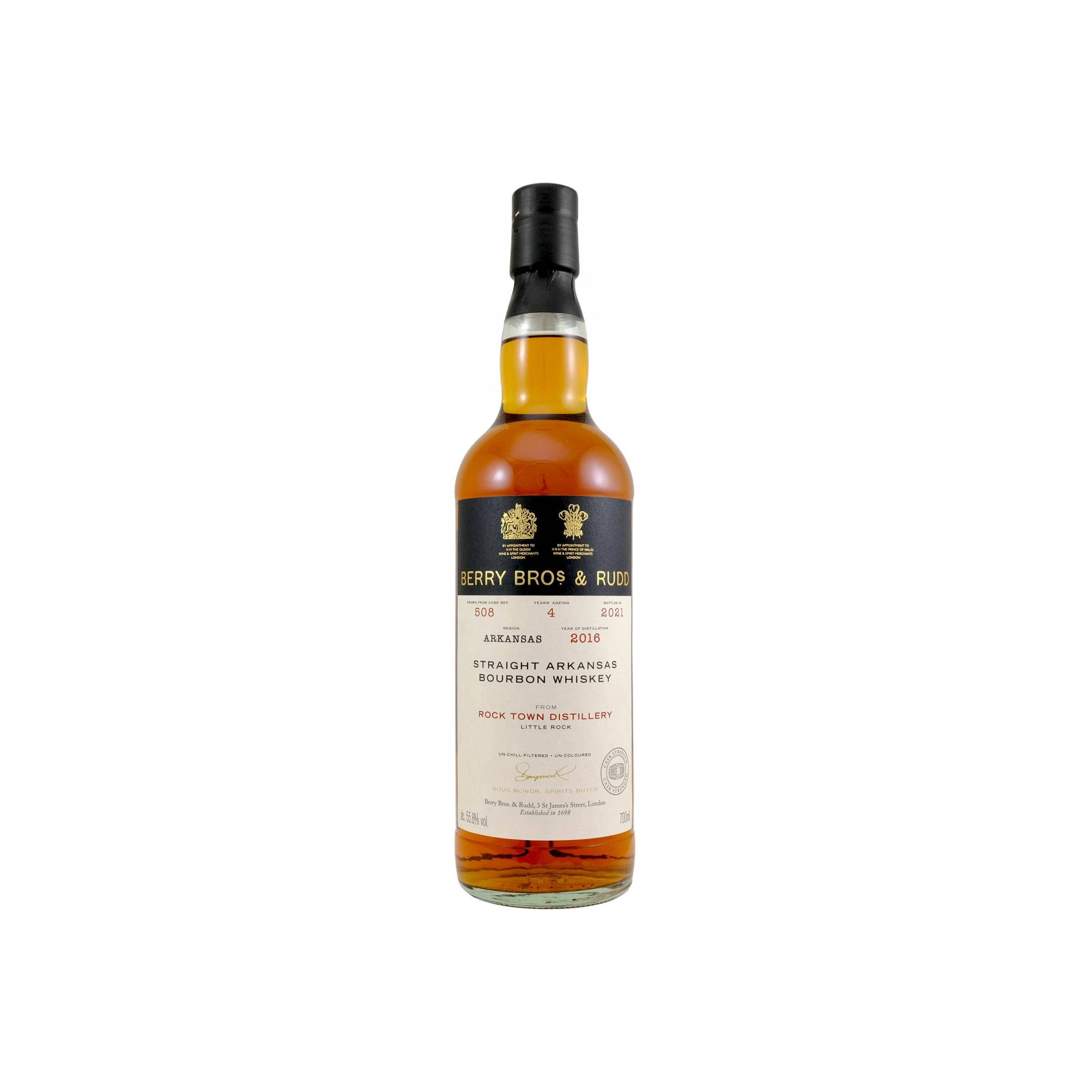 Berry Bros. & Rudd 2016 4 Years Bourbon Whisky