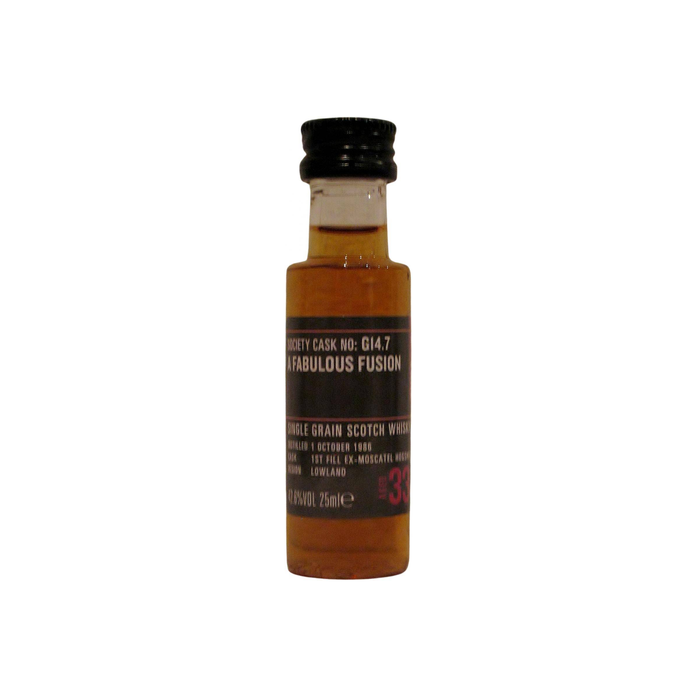 The Scotch Malt Whisky Society 1986 33 Years Single Grain Whisky 2