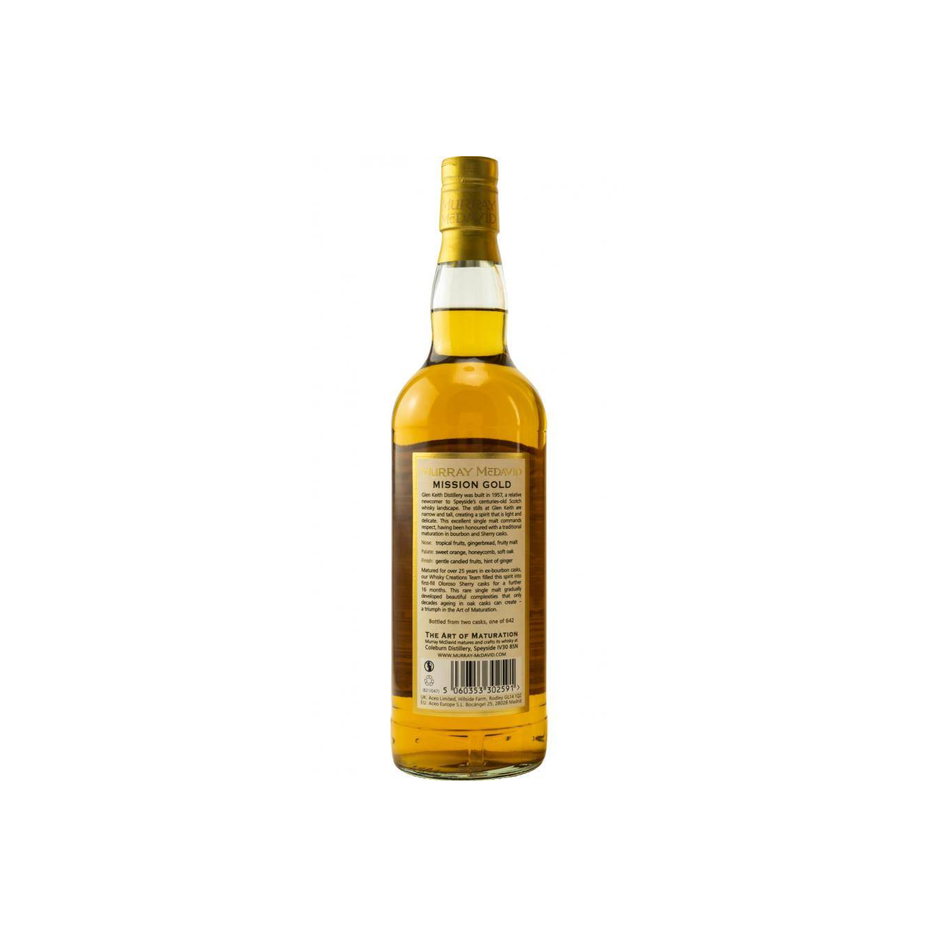 Glen Keith 1993 27 Years Single Malt Whisky 2