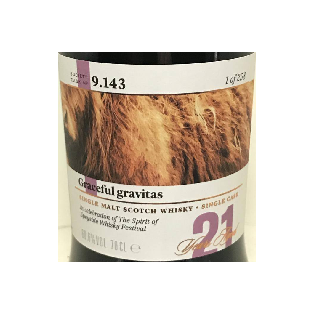 The Scotch Malt Whisky Society 1996 21 Years Single Malt Whisky 2