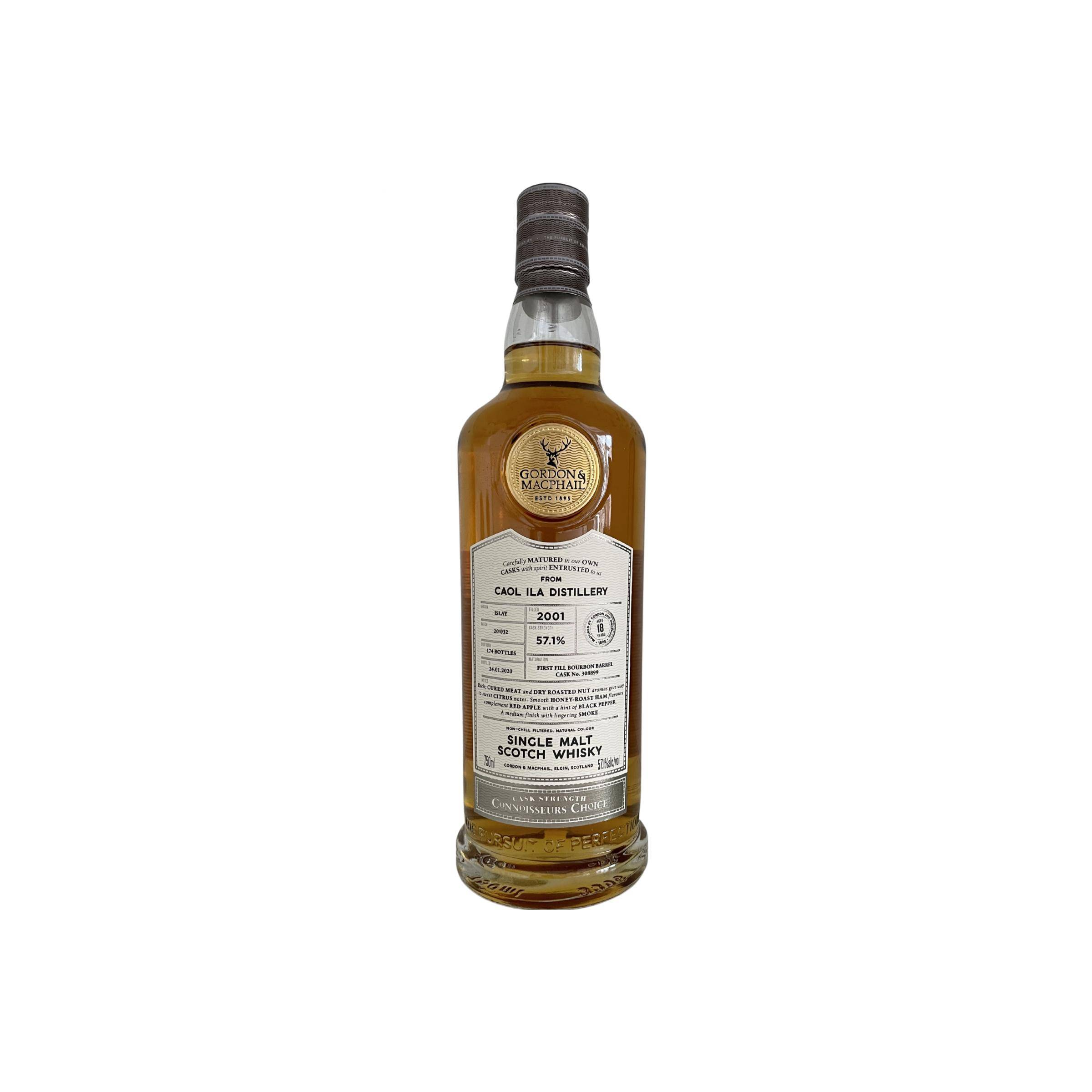 Caol Ila Connoisseurs Choice - Cask Strength 2001 18 Years Single Malt Whisky