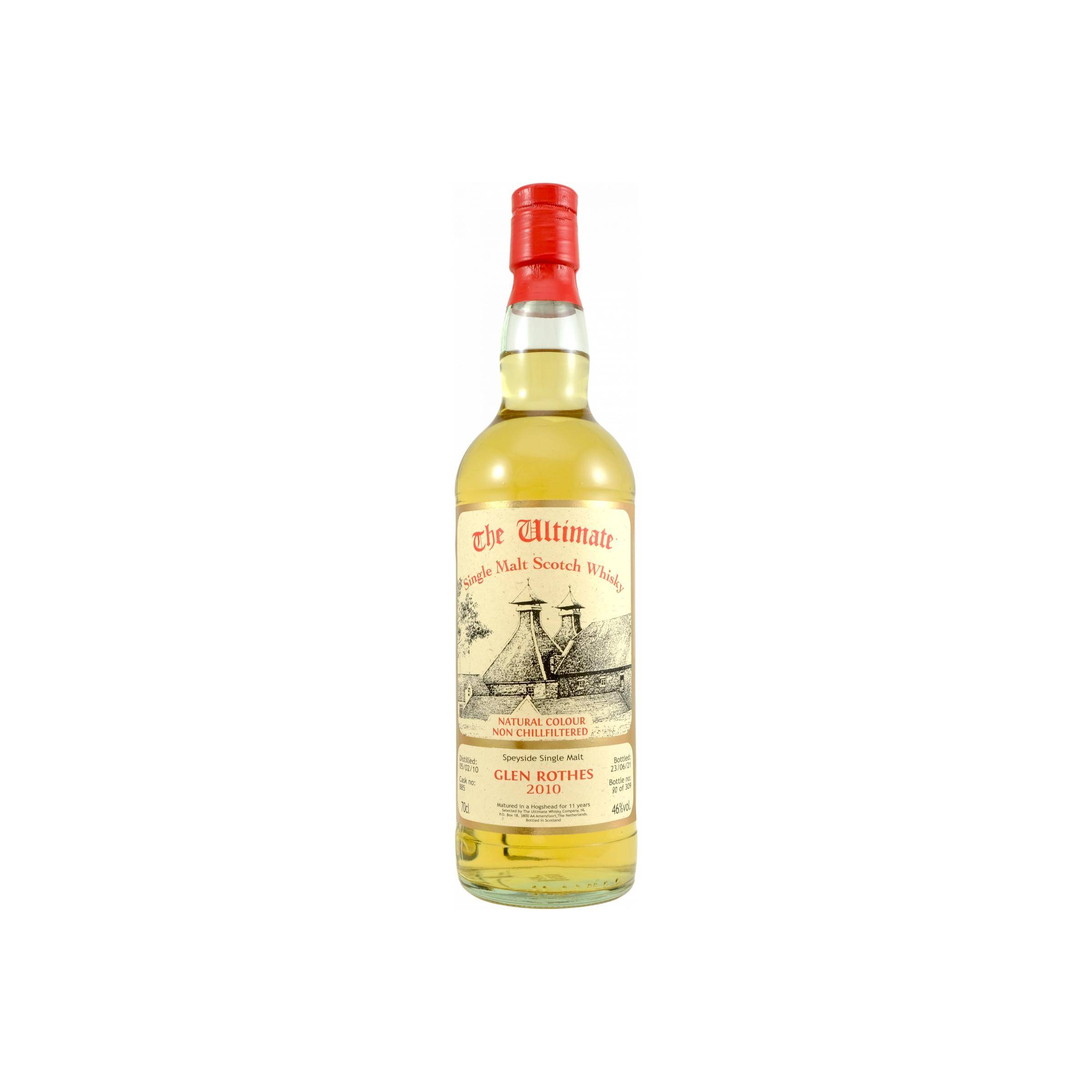 The Glenrothes The Ultimate 2010 11 Years Single Malt Whisky