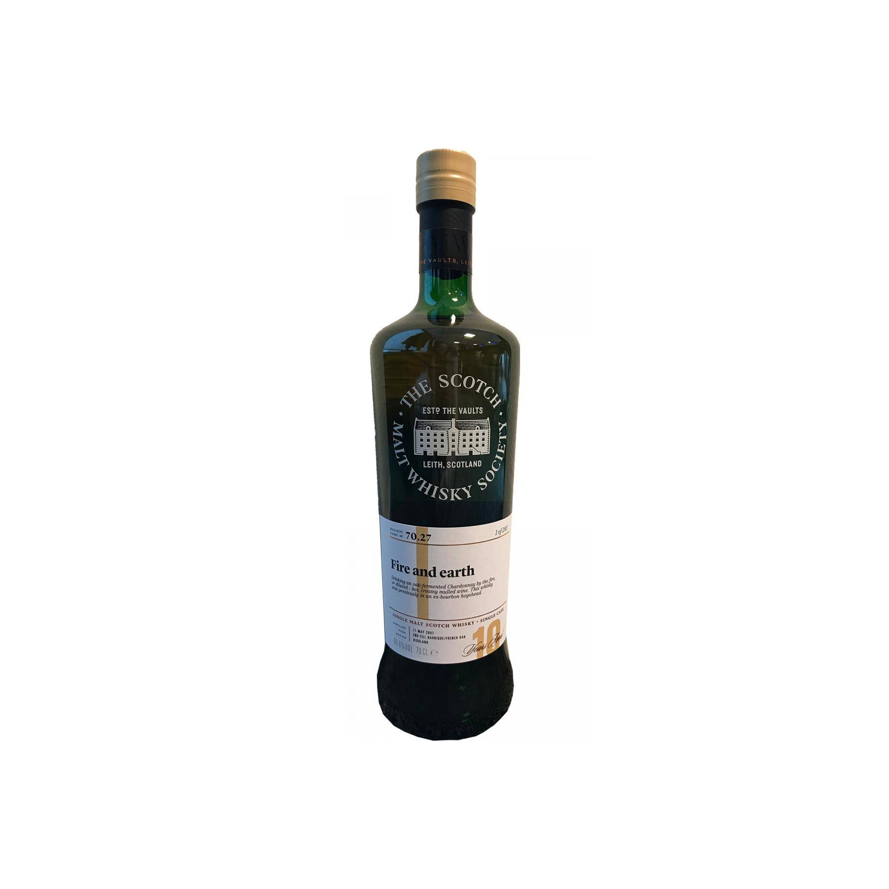 The Scotch Malt Whisky Society 2007 10 Years Single Malt Whisky