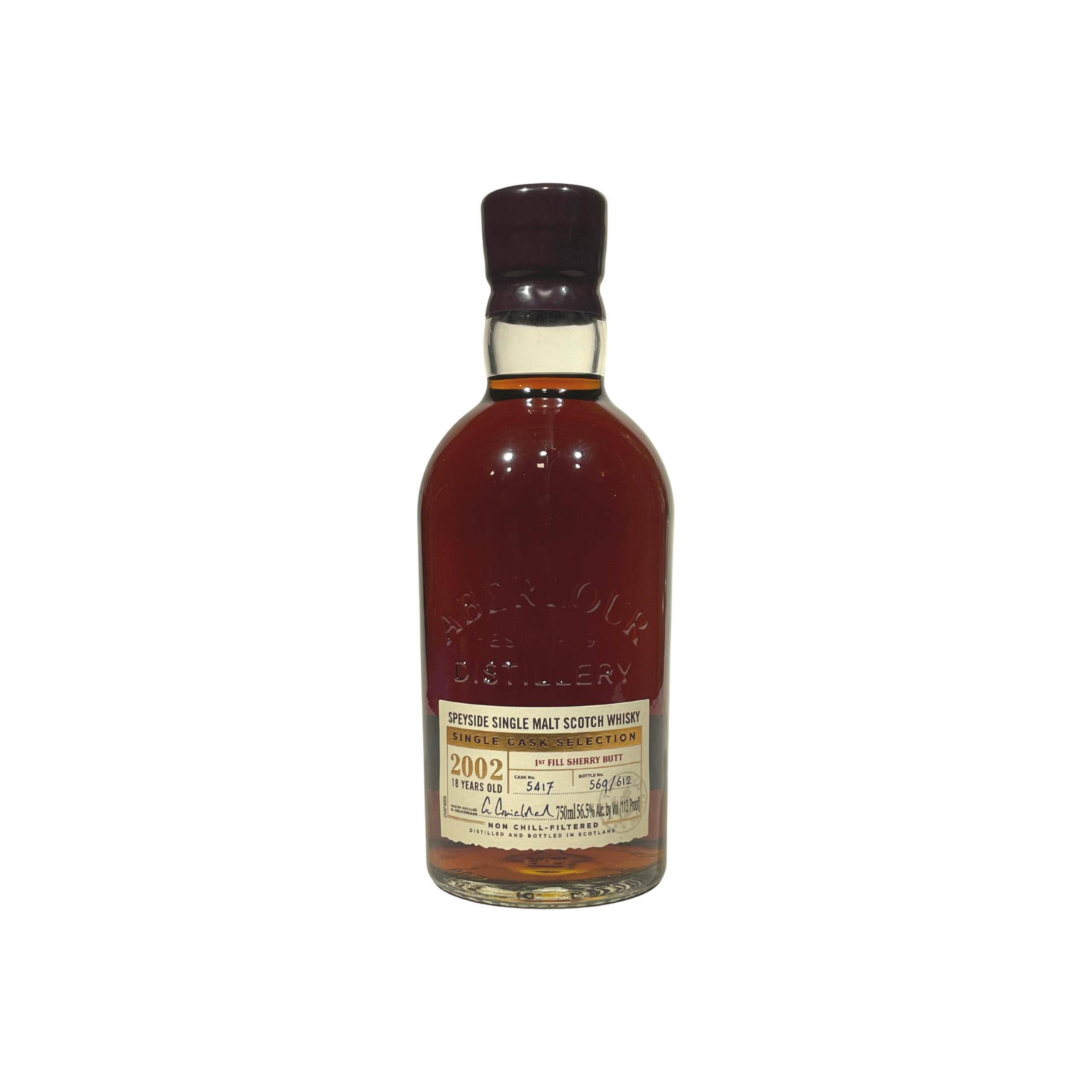 Aberlour Single Cask 2002 18 Years Single Malt Whisky