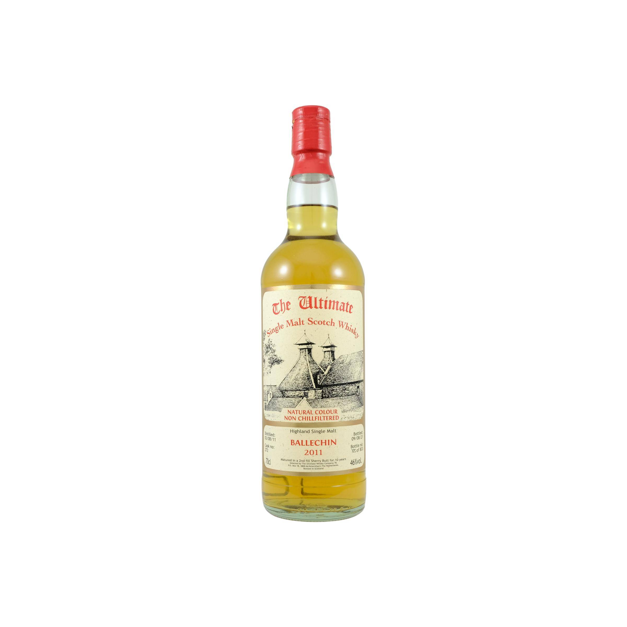 Edradour The Ultimate 2011 10 Years Single Malt Whisky